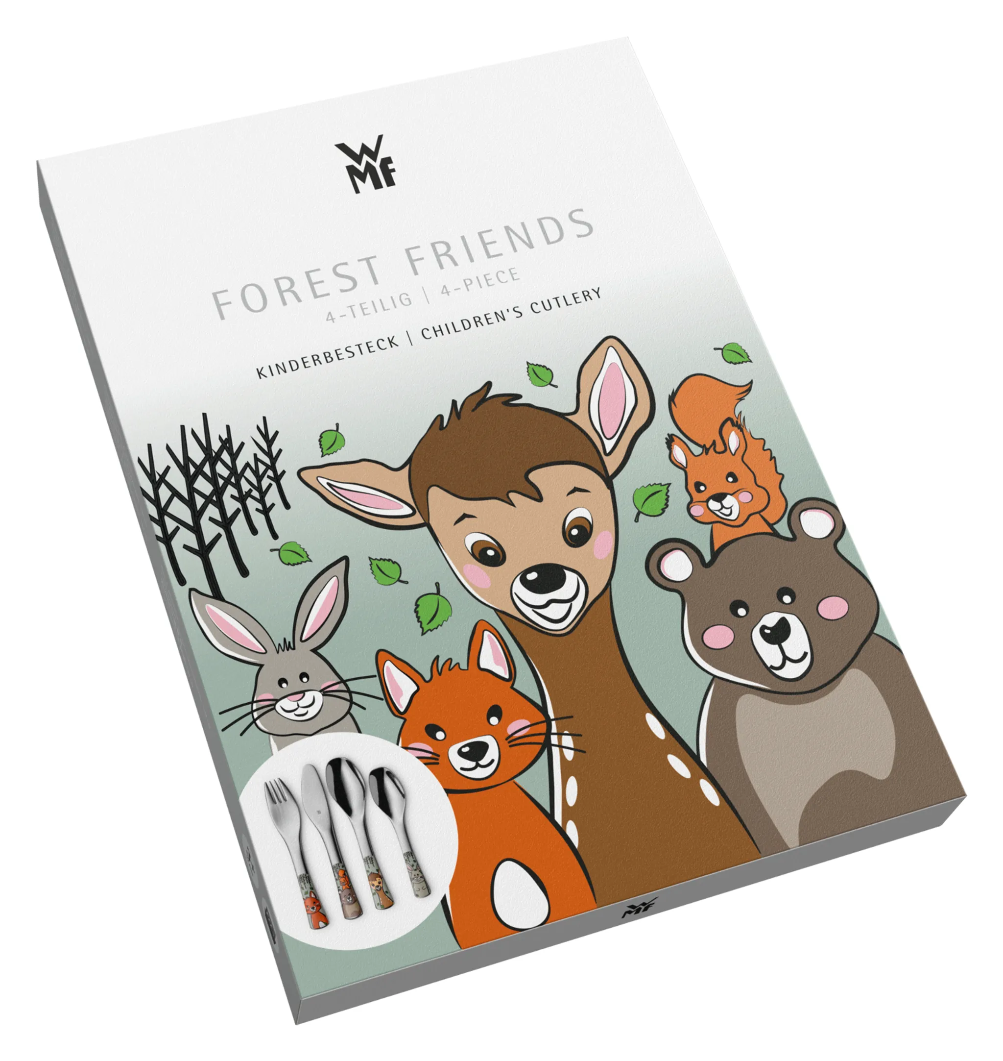 Детский набор WMF Forest Friends, 4 предмета