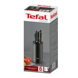 Набор ножей с блоком Tefal Comfort K2216S74