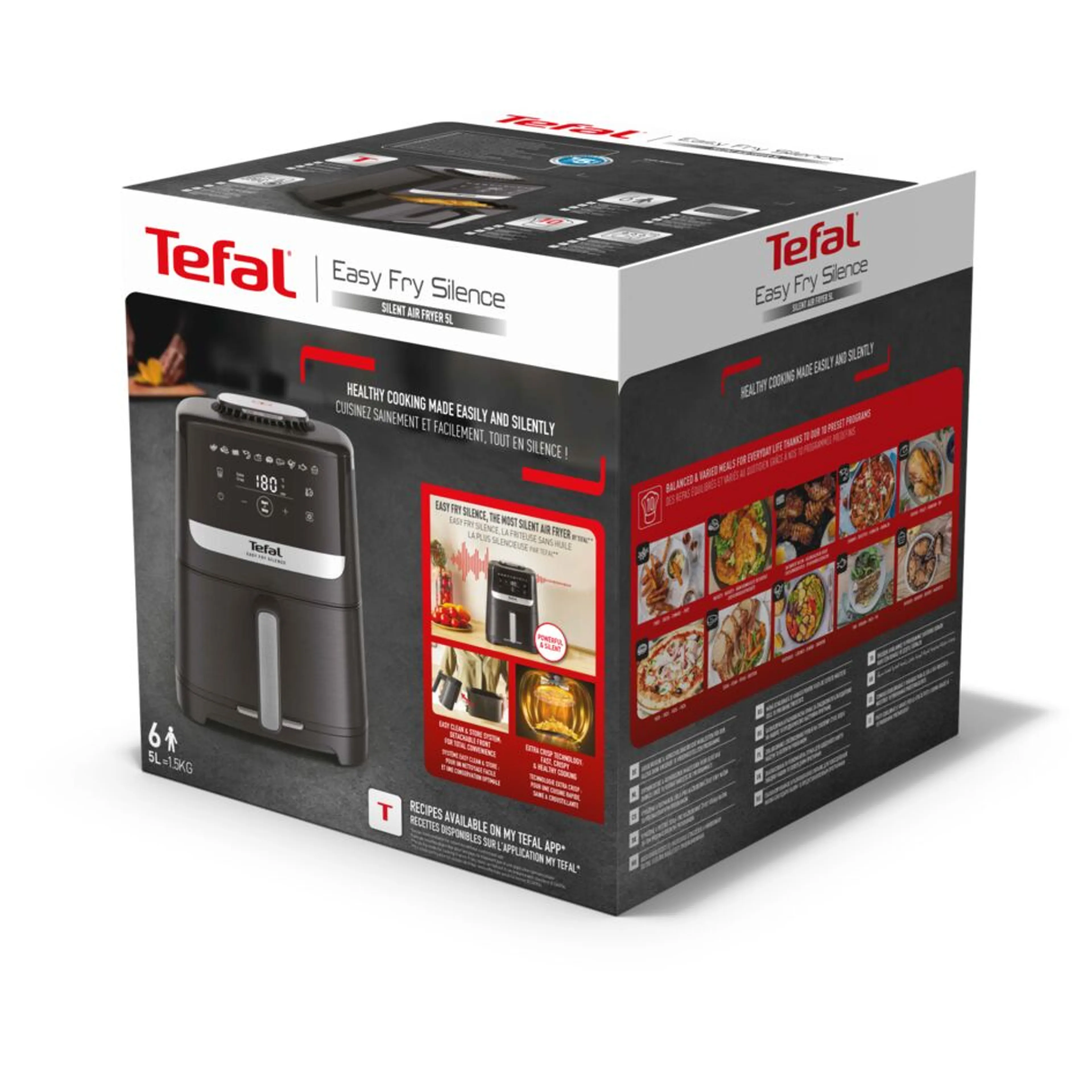 Аэрогриль Tefal Easy Fry Silence EY5528E0