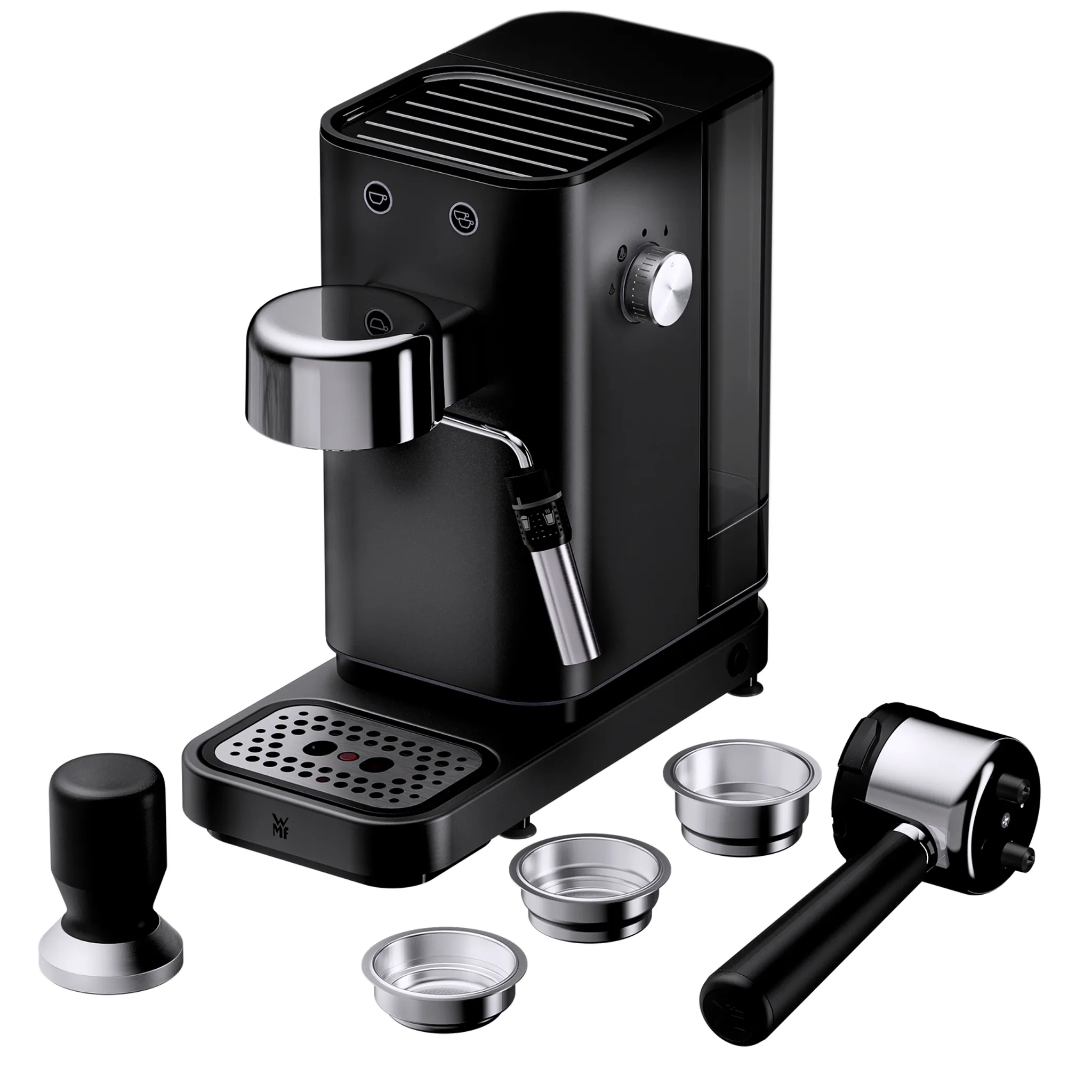 Рожковая кофеварка WMF Lumero Deep Black 0412370071 купить в официальном магазине