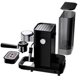 Рожковая кофеварка WMF Lumero Deep Black 0412370071