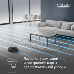 Робот-пылесос Tefal X-PLORER Serie 85 RG87C5WH