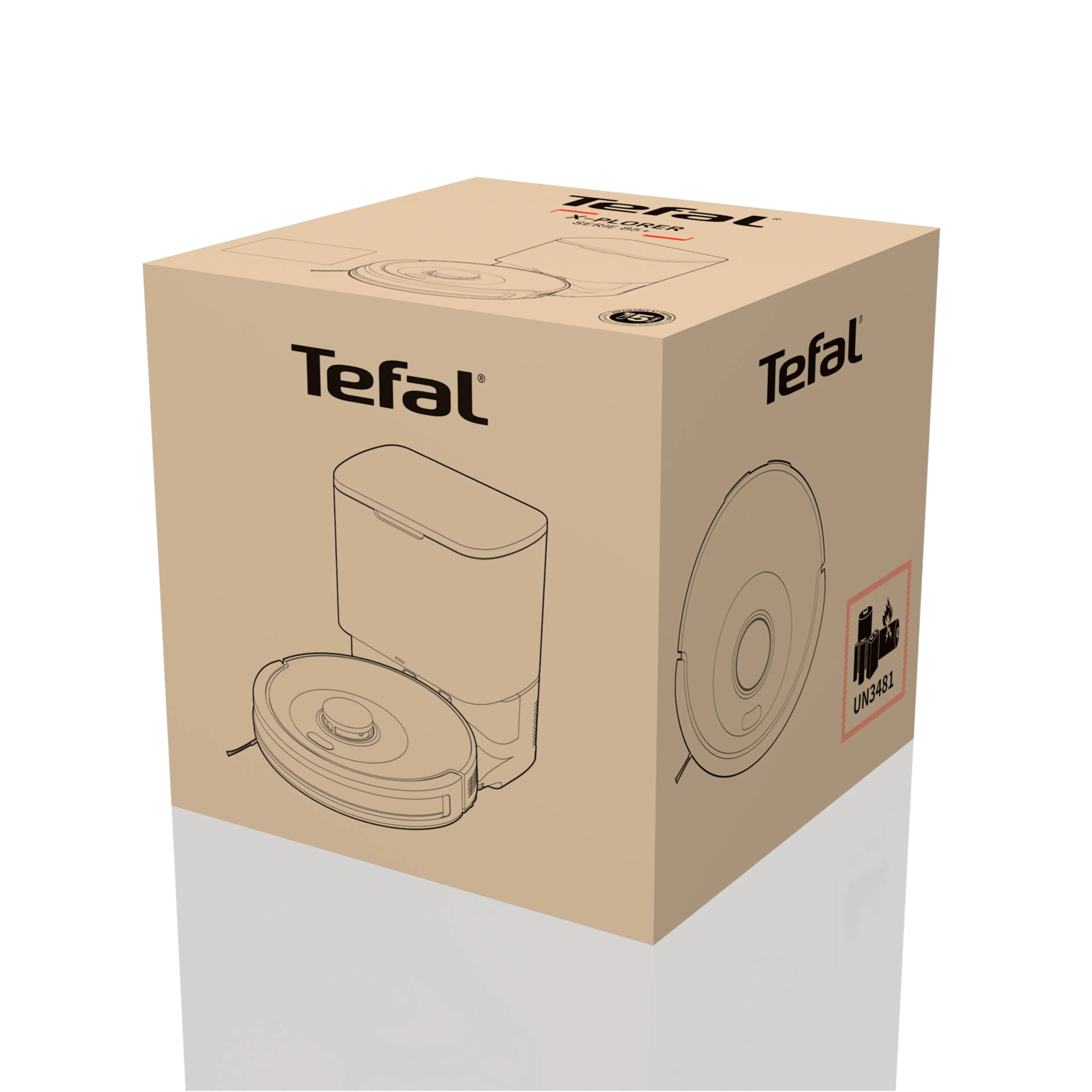 Робот-пылесос Tefal X-PLORER Serie 85+RG87D5WH