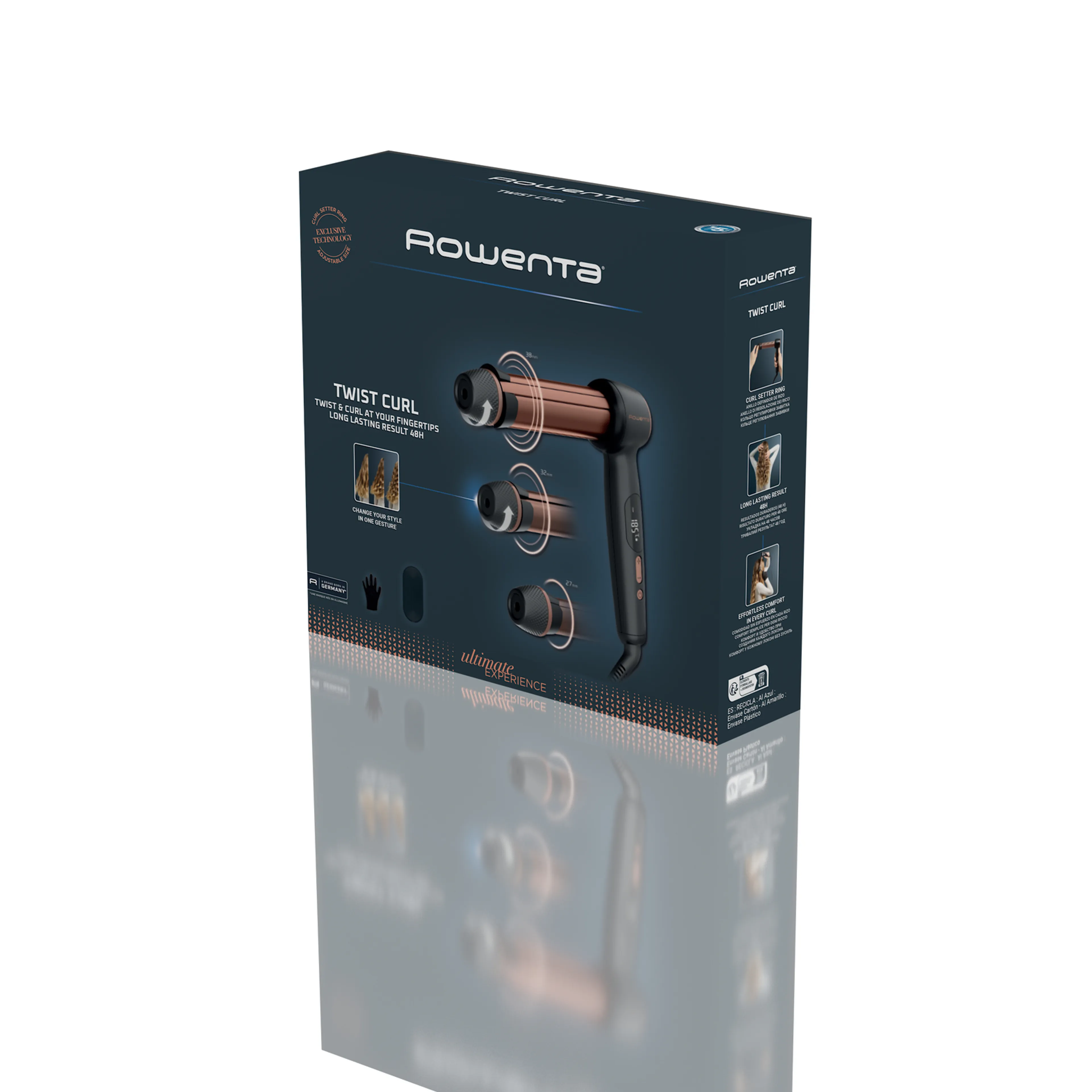 Стайлер для волос Rowenta Twist Curl CF4620E0