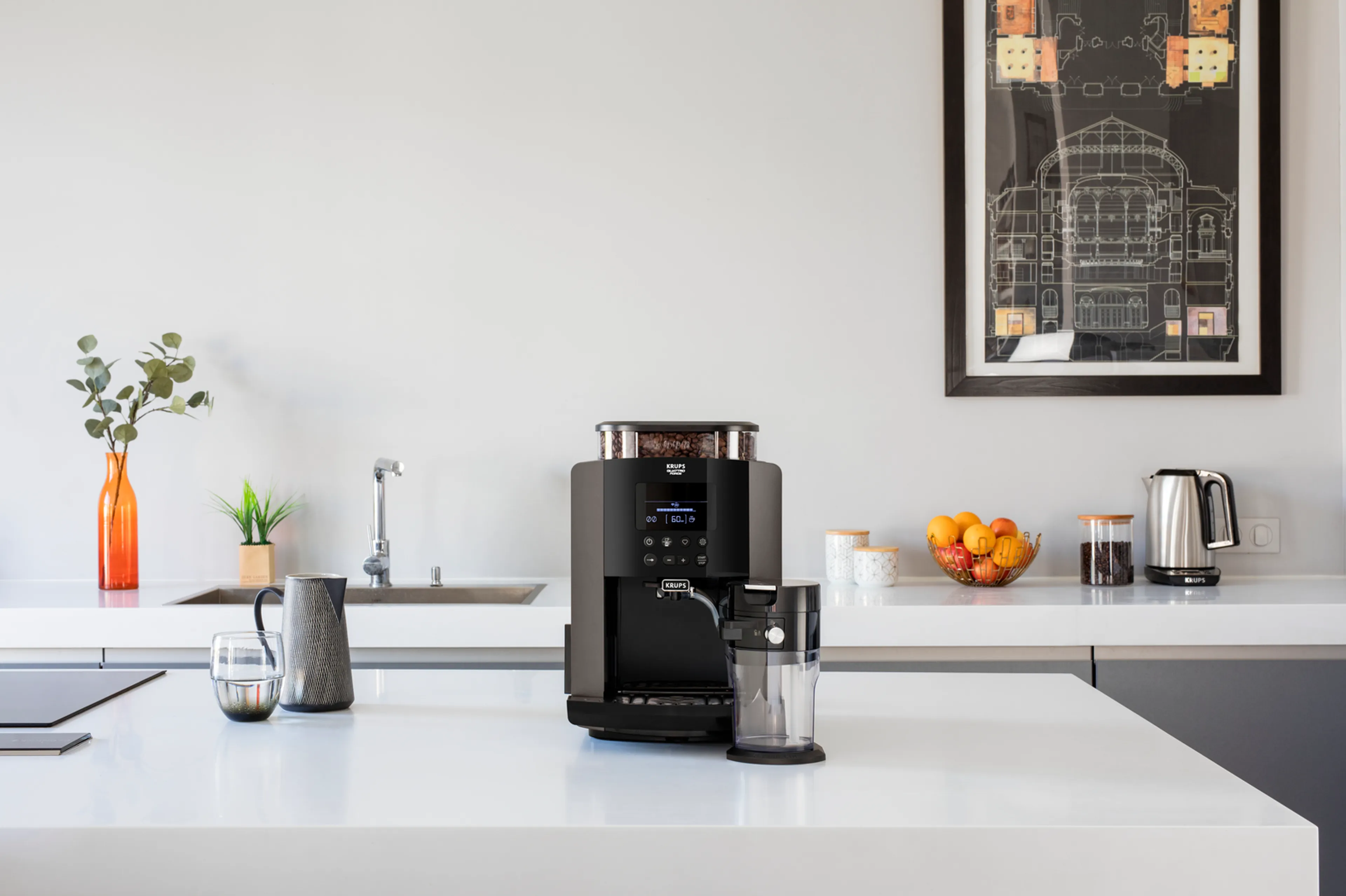 Автоматическая кофемашина KRUPS Arabica EA819E10