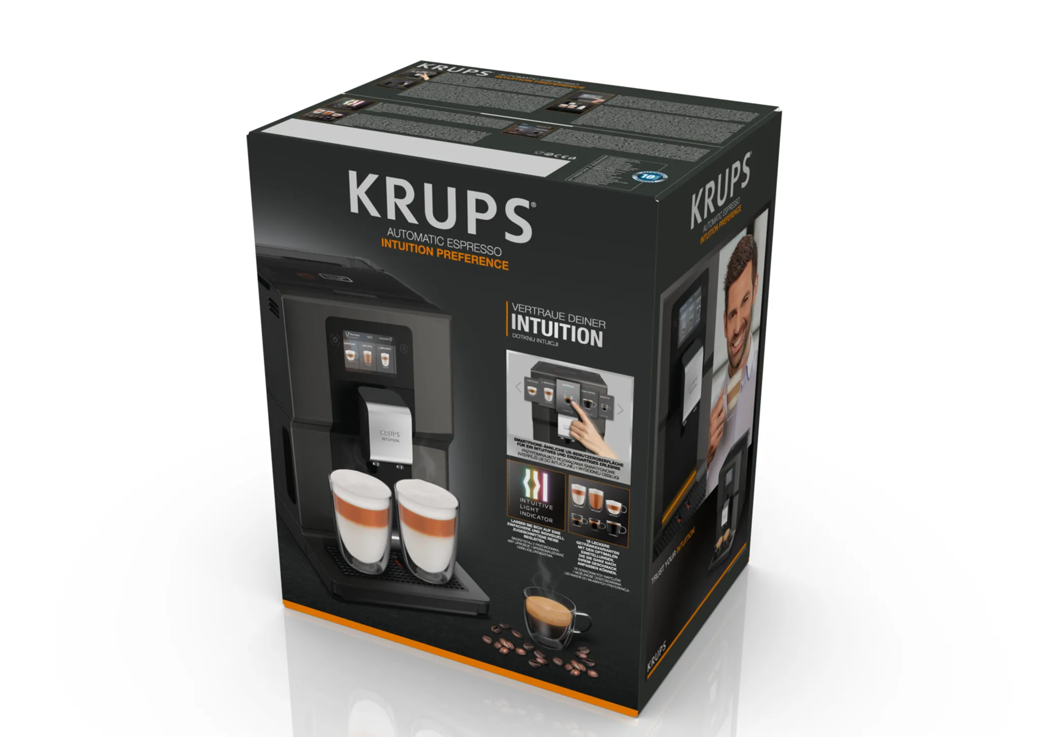 Автоматическая кофемашина KRUPS Intuition Preference