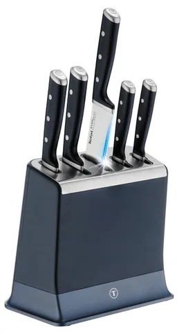 Набор ножей и блок Tefal Ever Sharp PRO  со встроенной точилкой 5 предметов K297S644