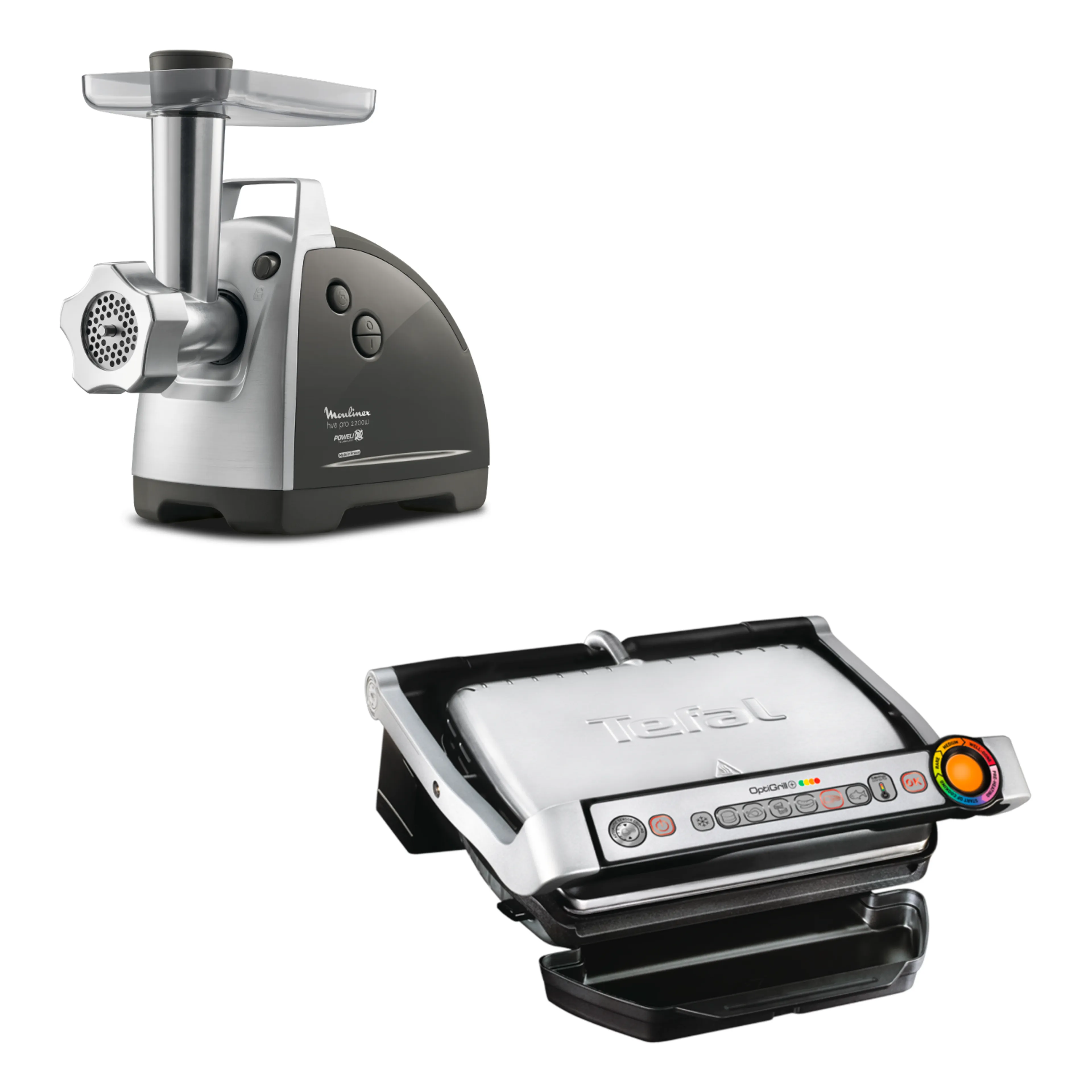 Мясорубка Tefal ME687832 + Электрогриль  Tefal GC716D12 фото