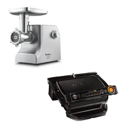 Мясорубка Tefal ME856D32 + Электрогиль Tefal GC712834