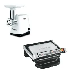 Мясорубка Tefal ME301132 + Электрогиль Tefal   GC712D34