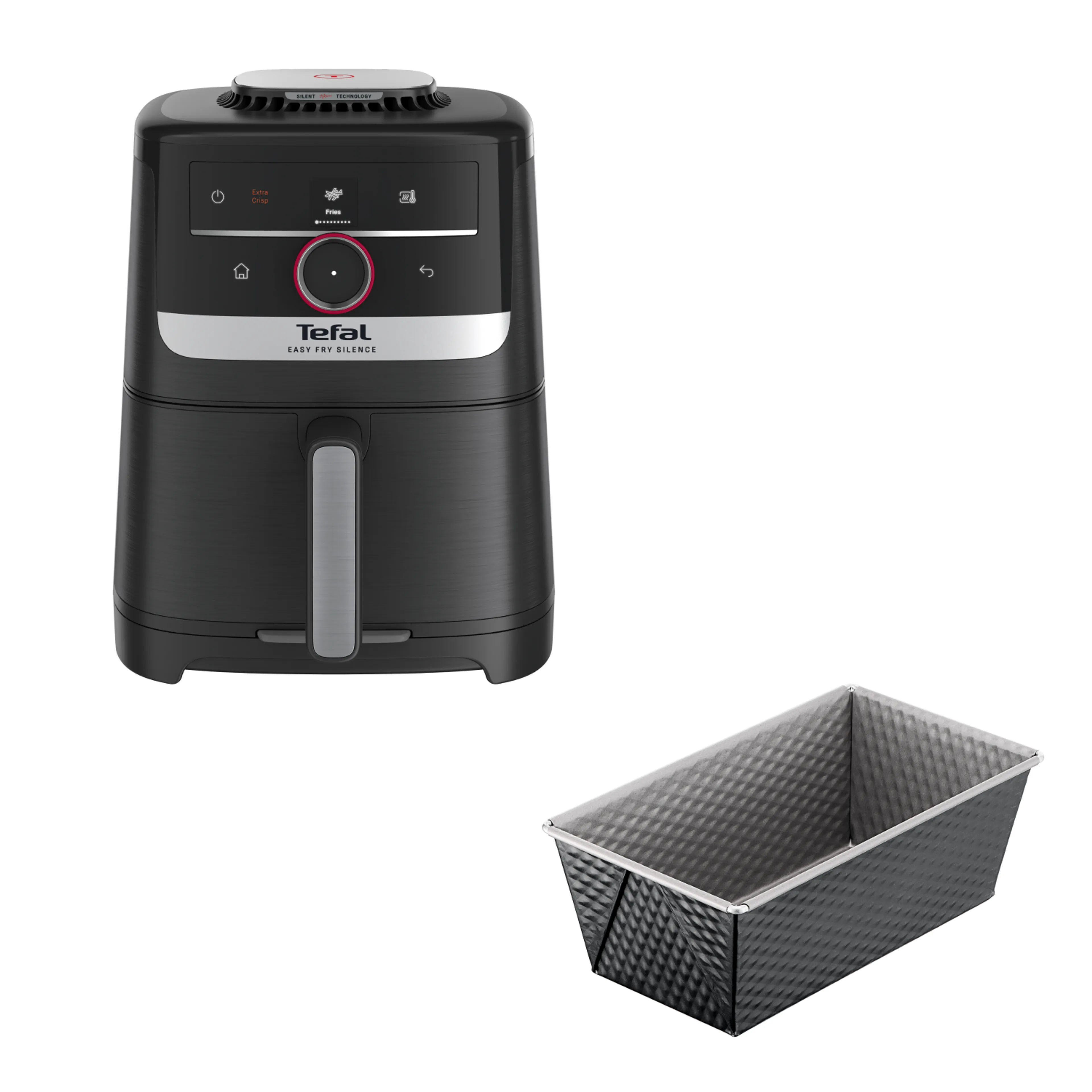 Аэрогриль Tefal EY5728E1 + Форма для выпечки Tefal J1760325 фото