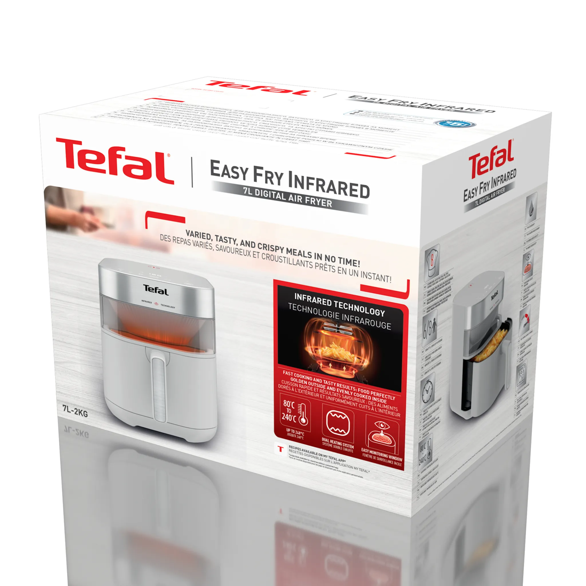 Аэрогриль Tefal Easy Fry Infrared  EY831GE0