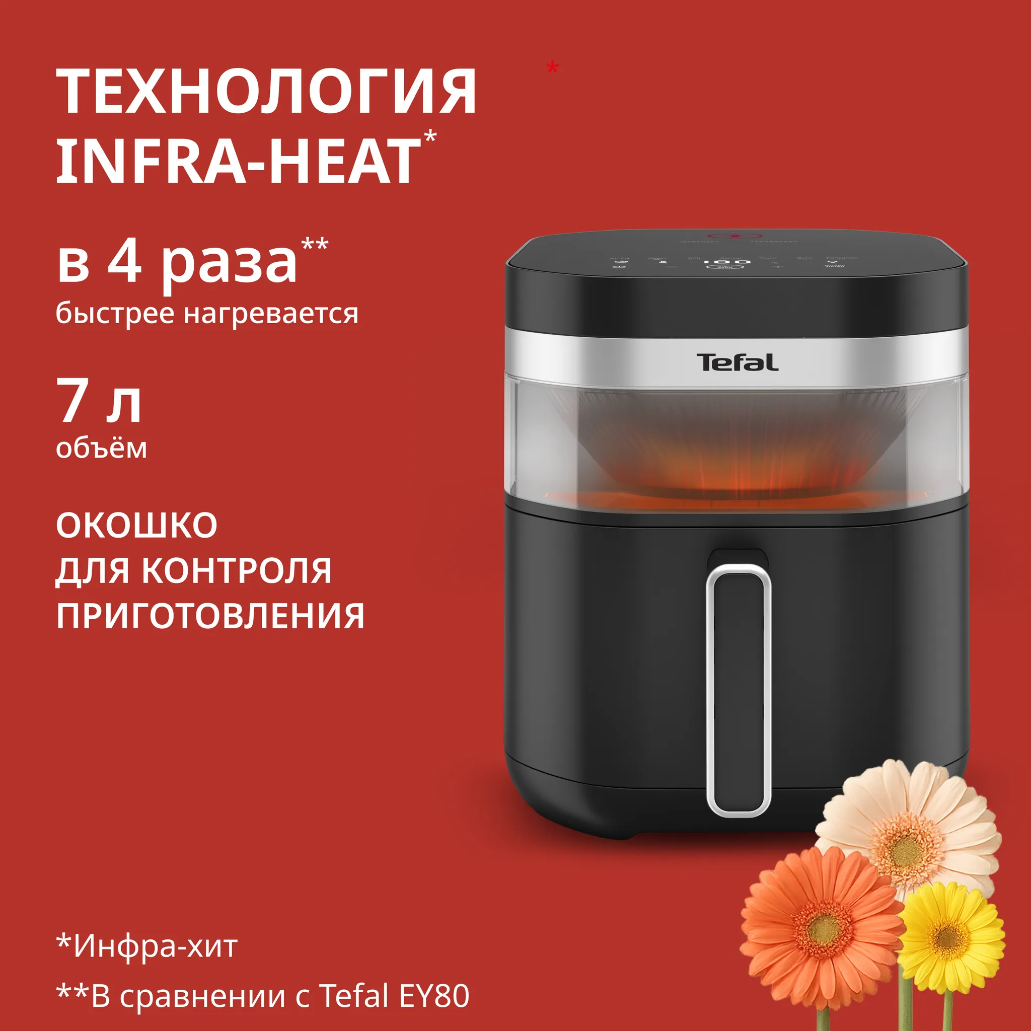 Аэрогриль Tefal Easy Fry Infrared EY8328E0 фото