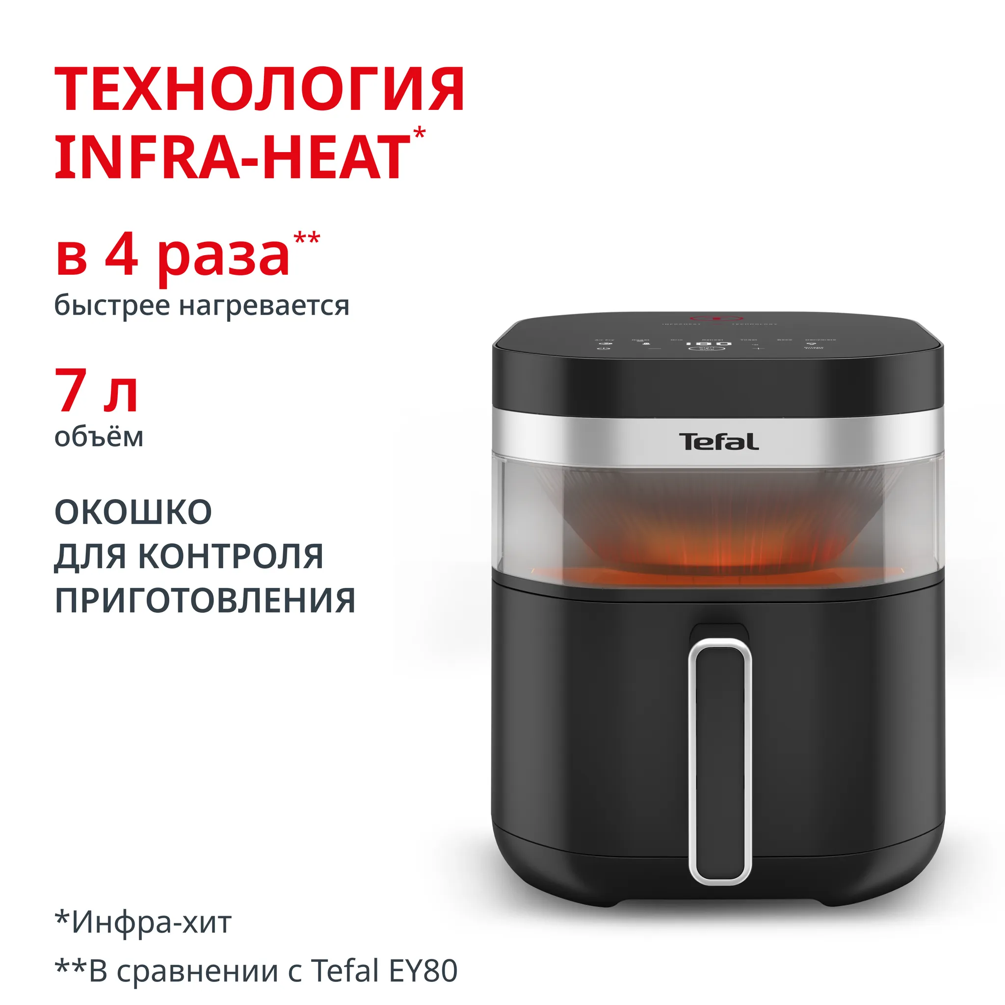 Аэрогриль Tefal Easy Fry Infrared EY8328E0 фото
