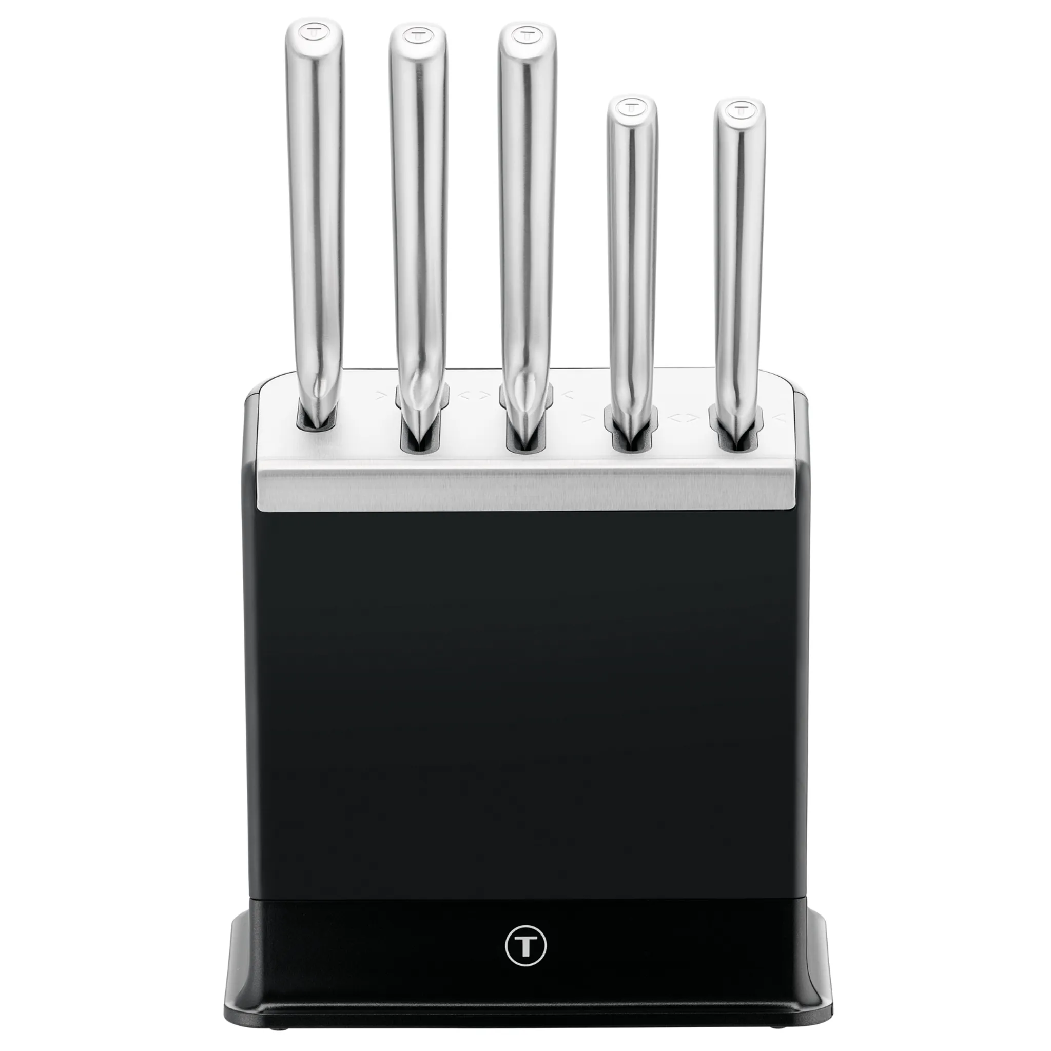 Набор ножей и блок Tefal EverSharp PRO со встроенной точилкой 5 предметов K2976S04