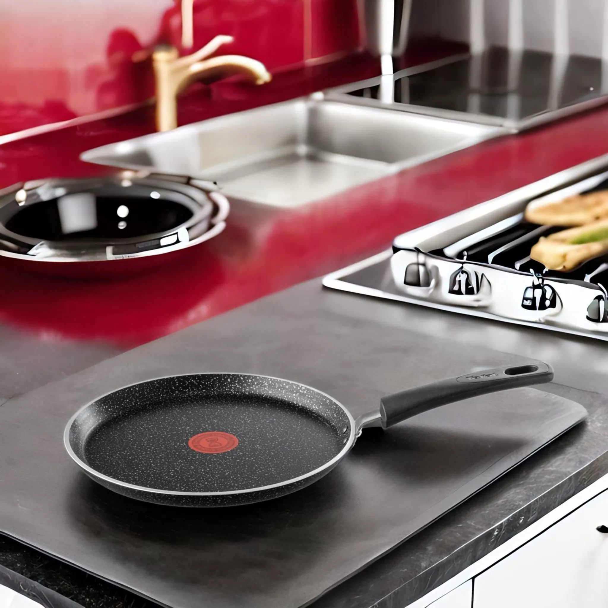Сковорода для блинов Tefal Rock 25 cм 04235525