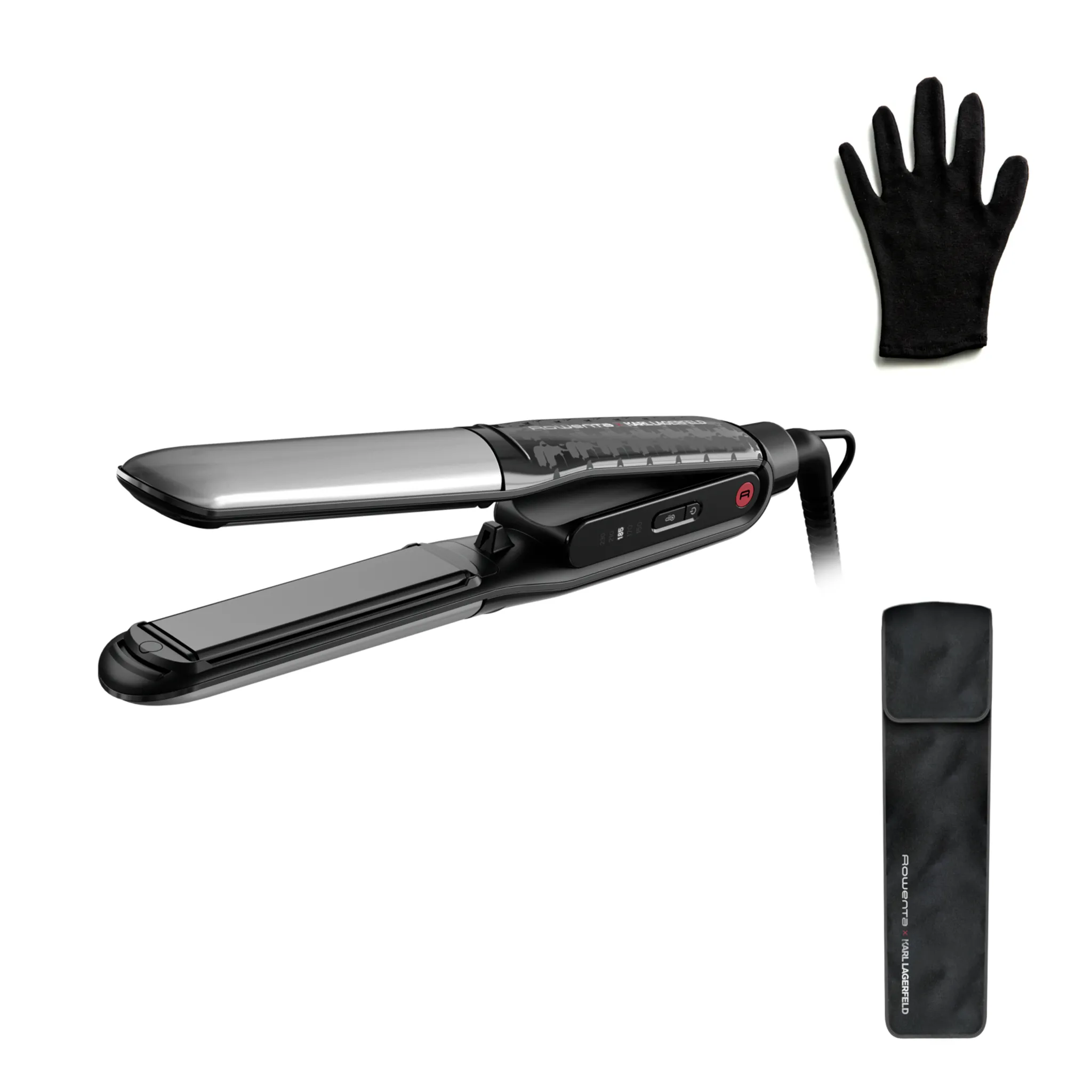 Выпрямитель для волос Rowenta Karl Lagerfeld Thermostyle 2 в 1