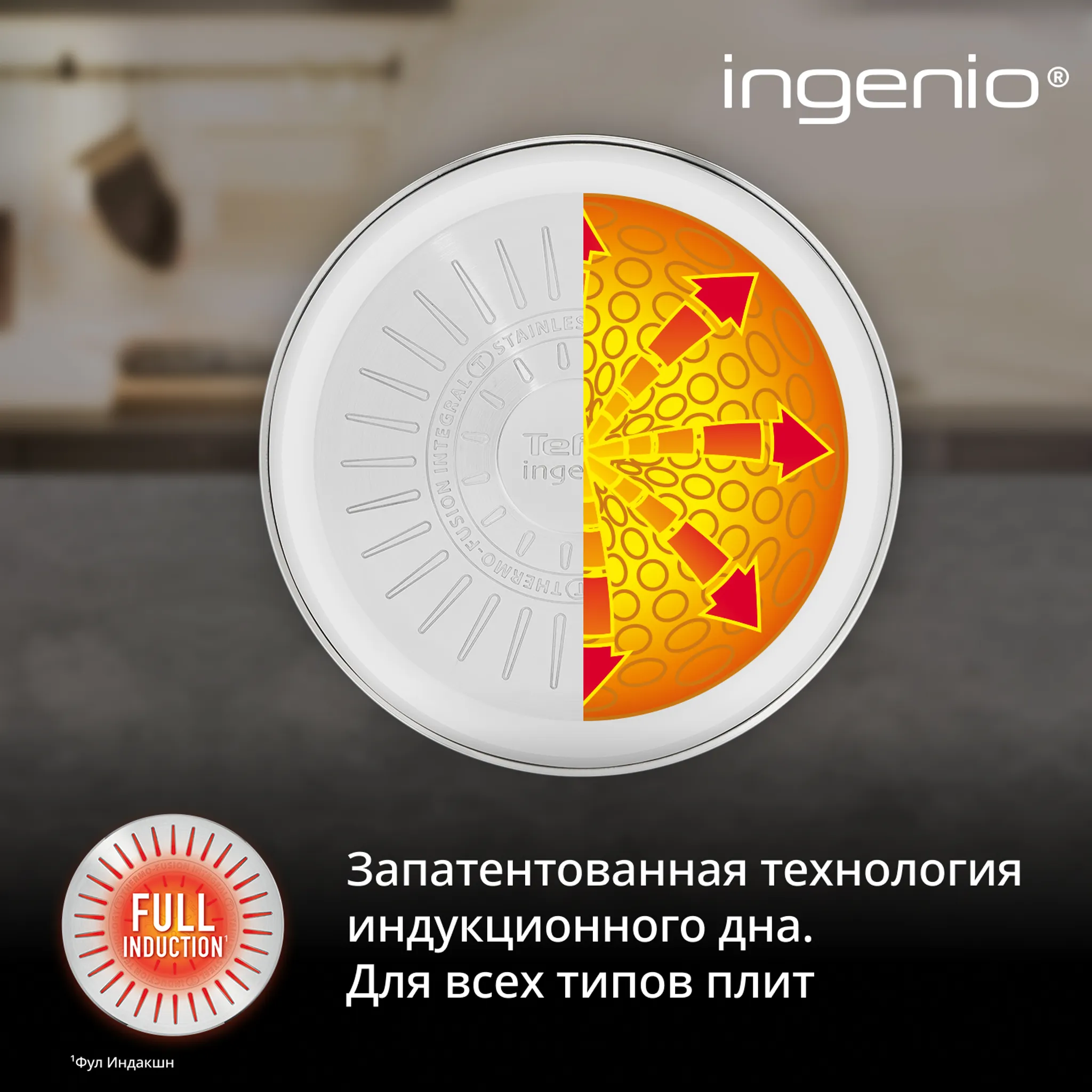 Набор посуды Tefal Ingenio Emotion L896SD04 13 предметов 16/20/22/26/28 см