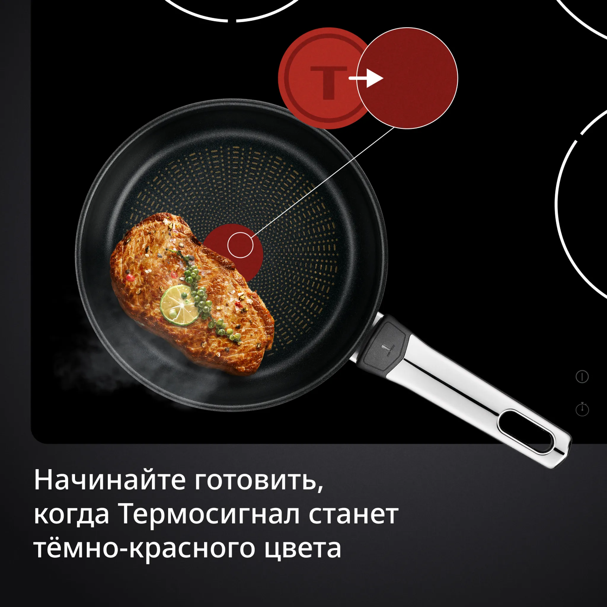 Сковорода индукционная Tefal Emotion+ E3270244 20 см