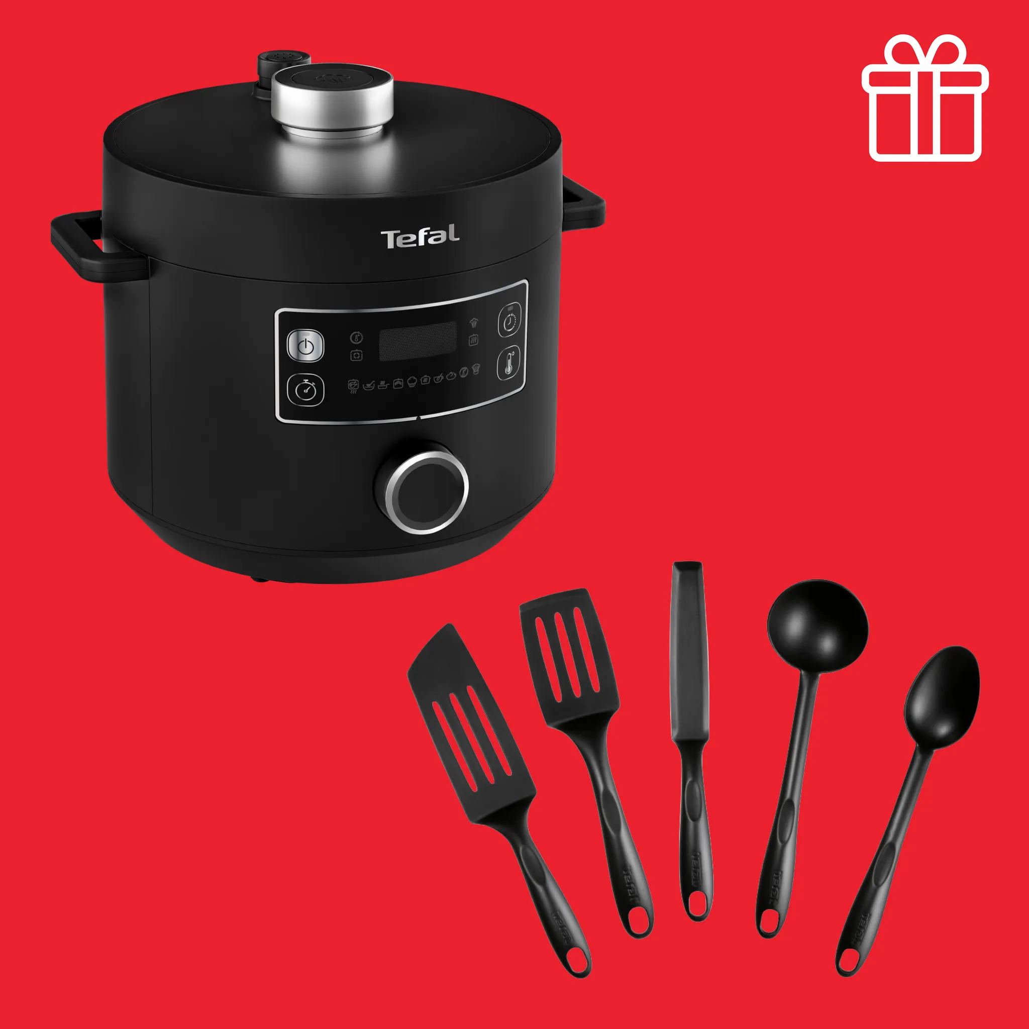 Мультиварка-скороварка Tefal CY753832+ Набор аксессуаров K001A504 в подарок фото