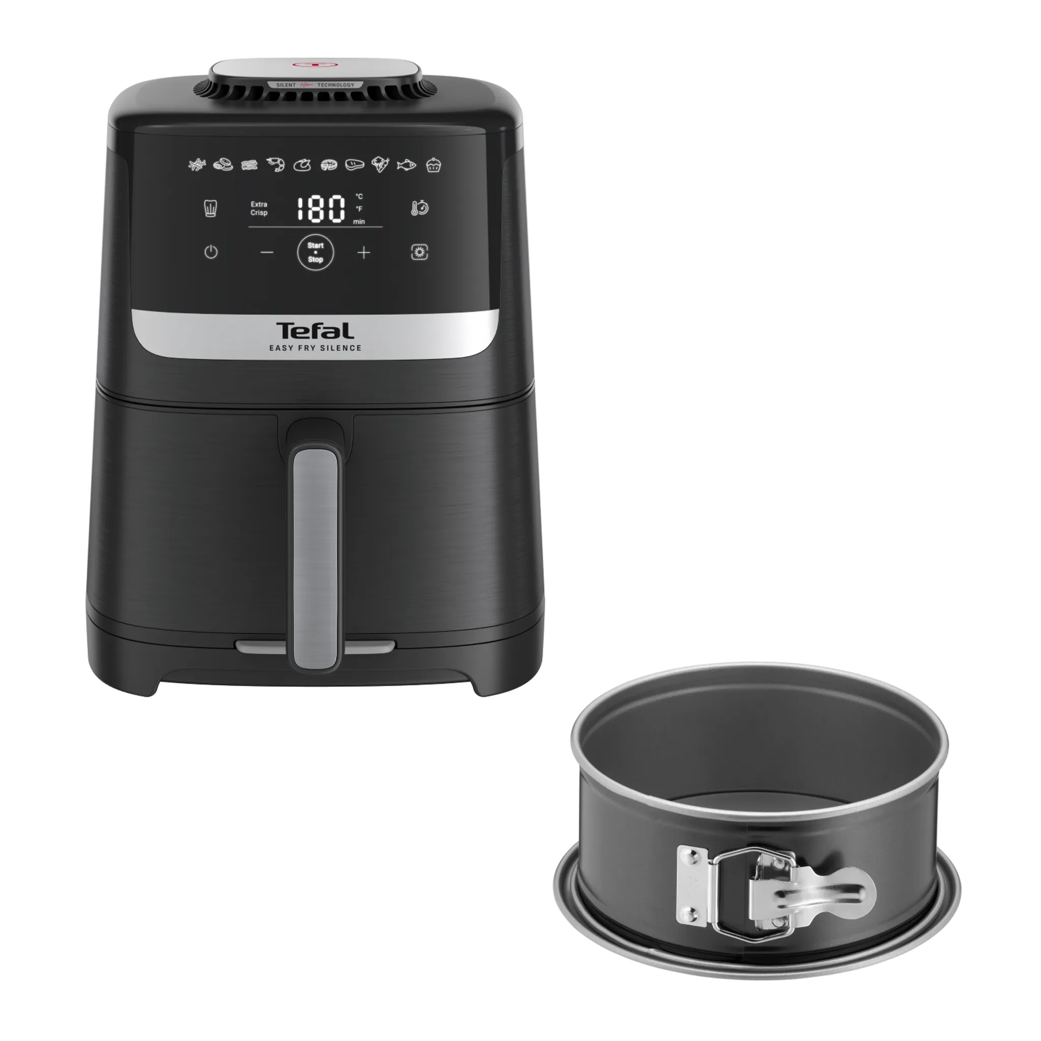 Аэрогриль Tefal Easy Fry EY5528E0+ Форма для электрогриля J1761425 18 см фото