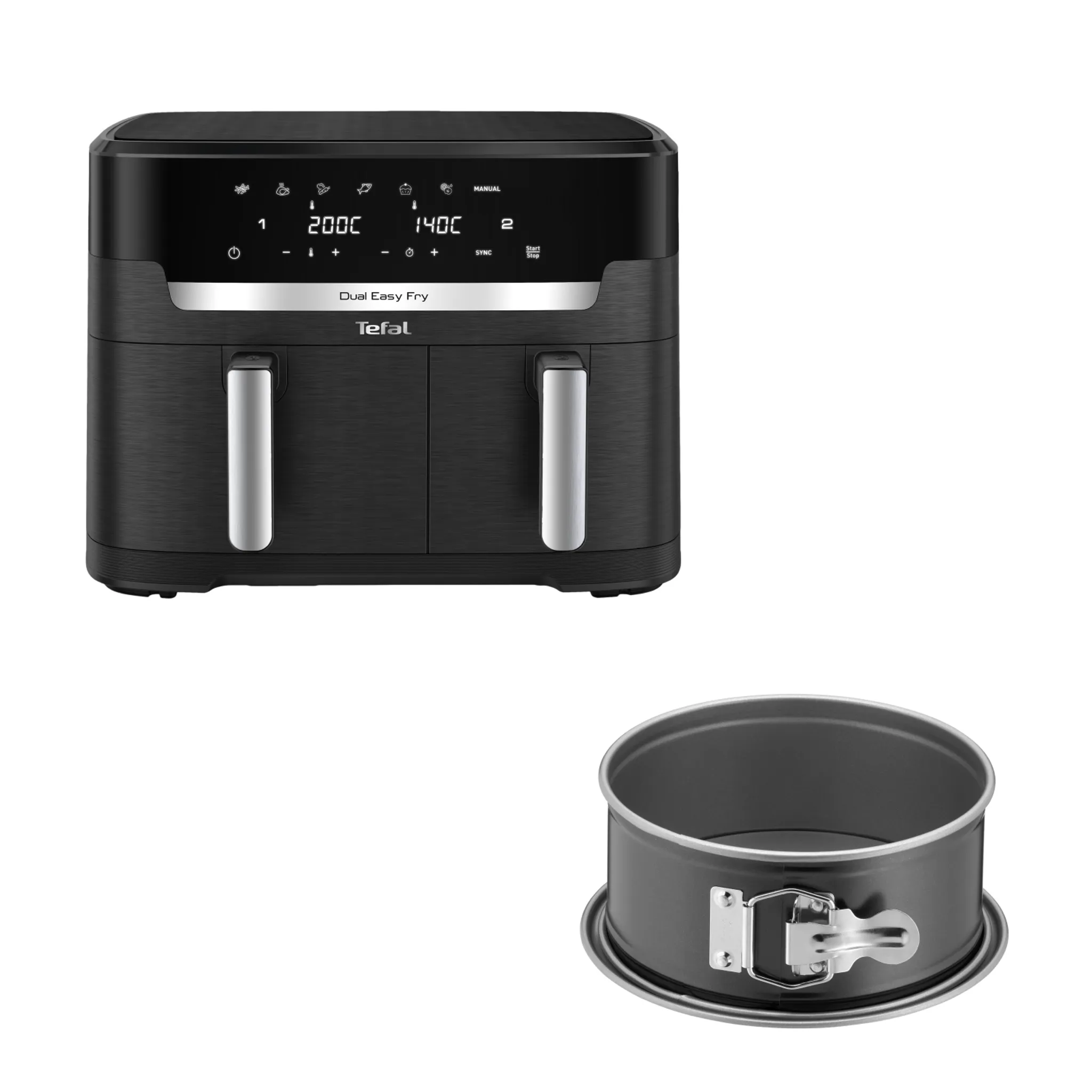 Аэрогриль Tefal Easy Fry EY9428E0+ Форма для электрогриля J1761425 18 см фото