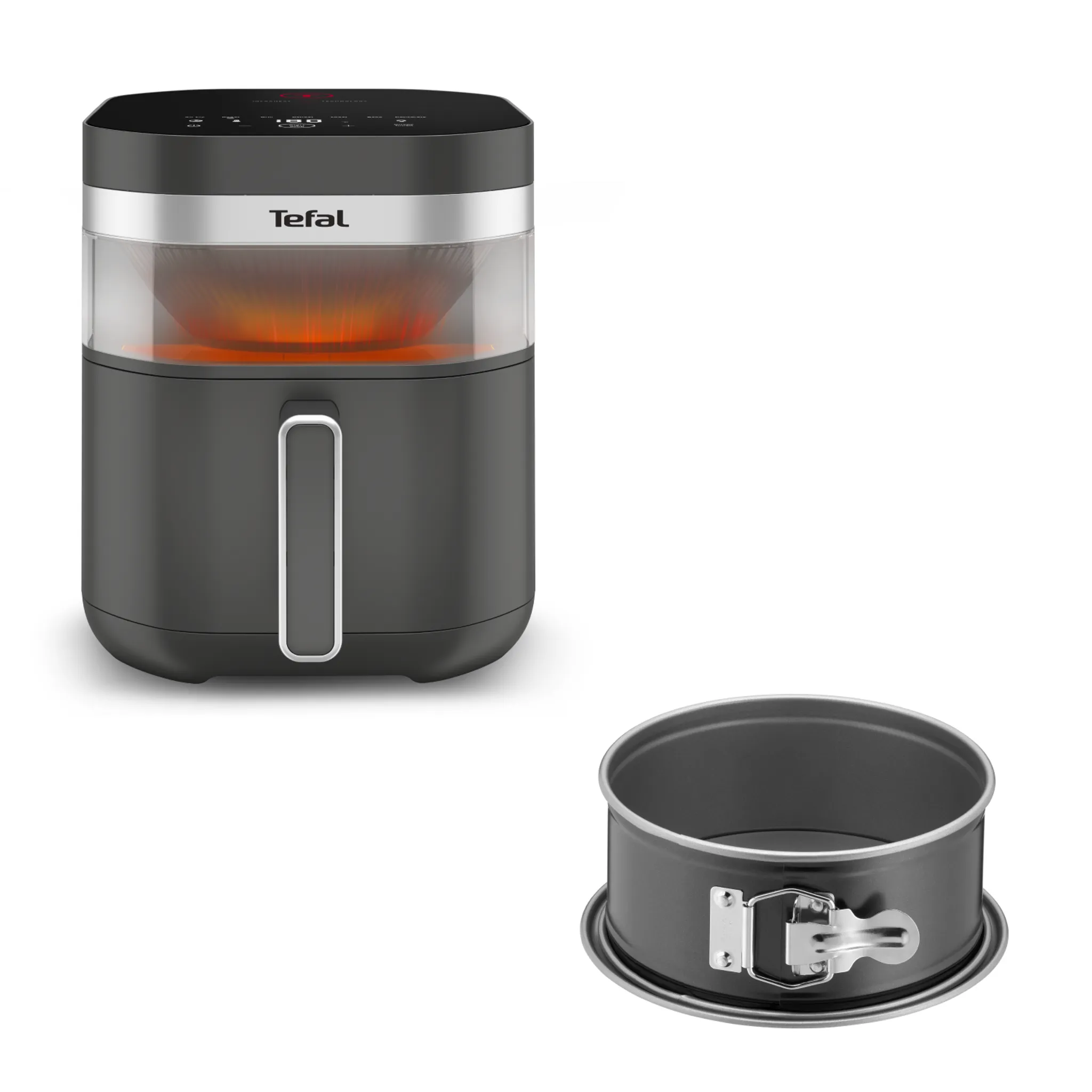 Аэрогриль Tefal Easy Fry EY832HE0+ Форма для электрогриля J1761425 18 см фото