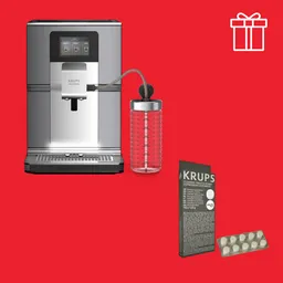 Автоматическая кофемашина Krups EA875E10+Чистящее средство XS300010
