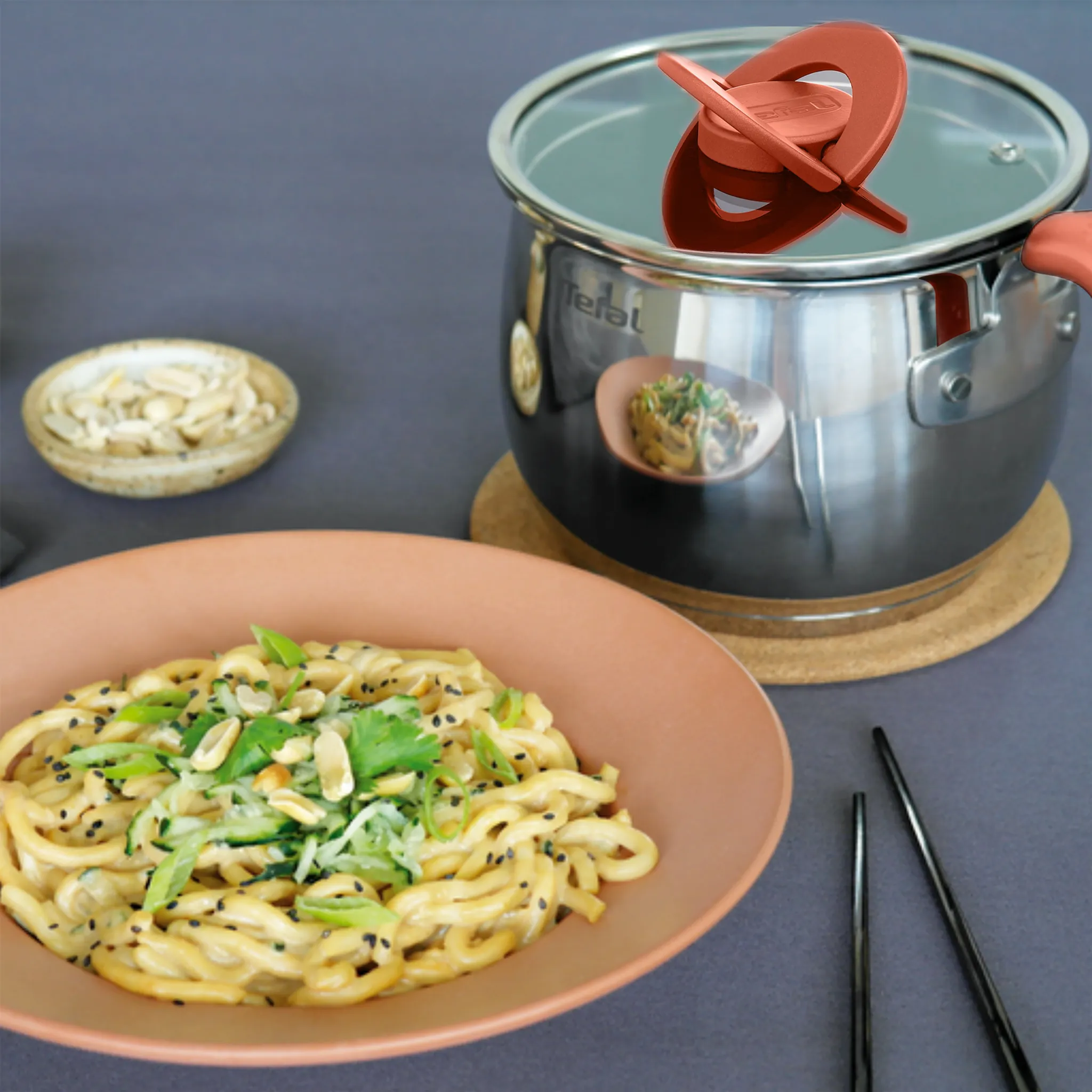 Мультикастрюля с крышкой Tefal Opti'Space 16 см G7211874