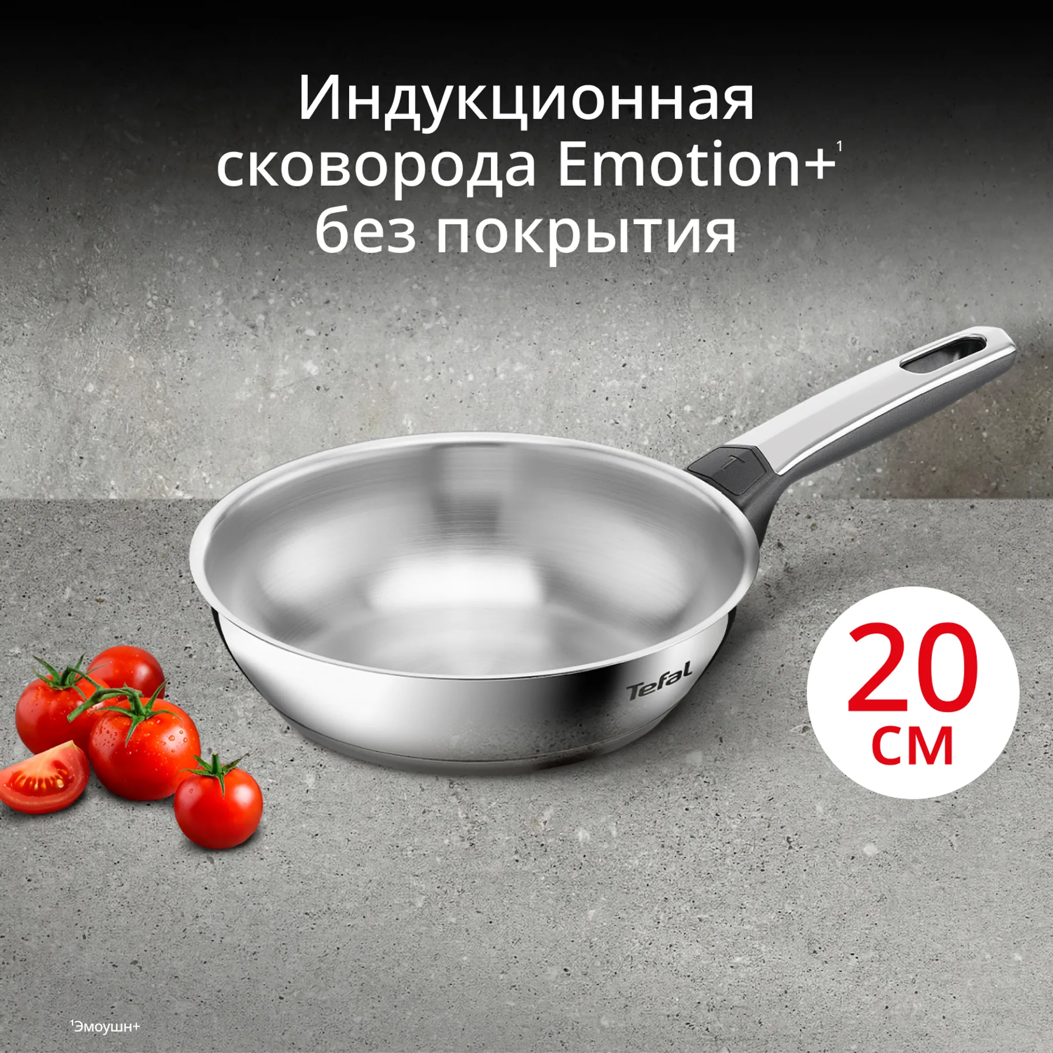 Сковорода Tefal Emotion+ E3350234 20 см