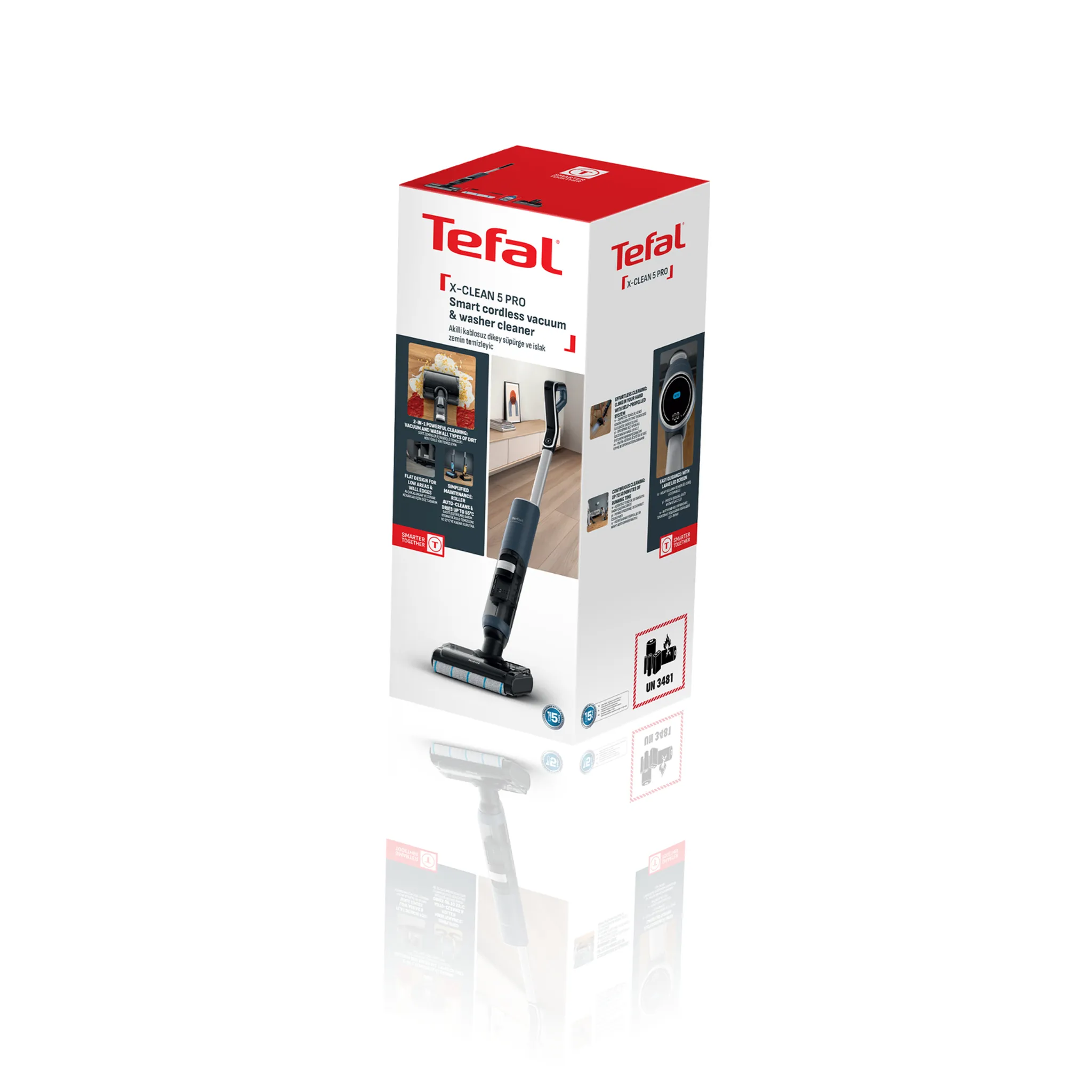 Моющий пылесос Tefal X-Clean 5 Pro GF5426F4