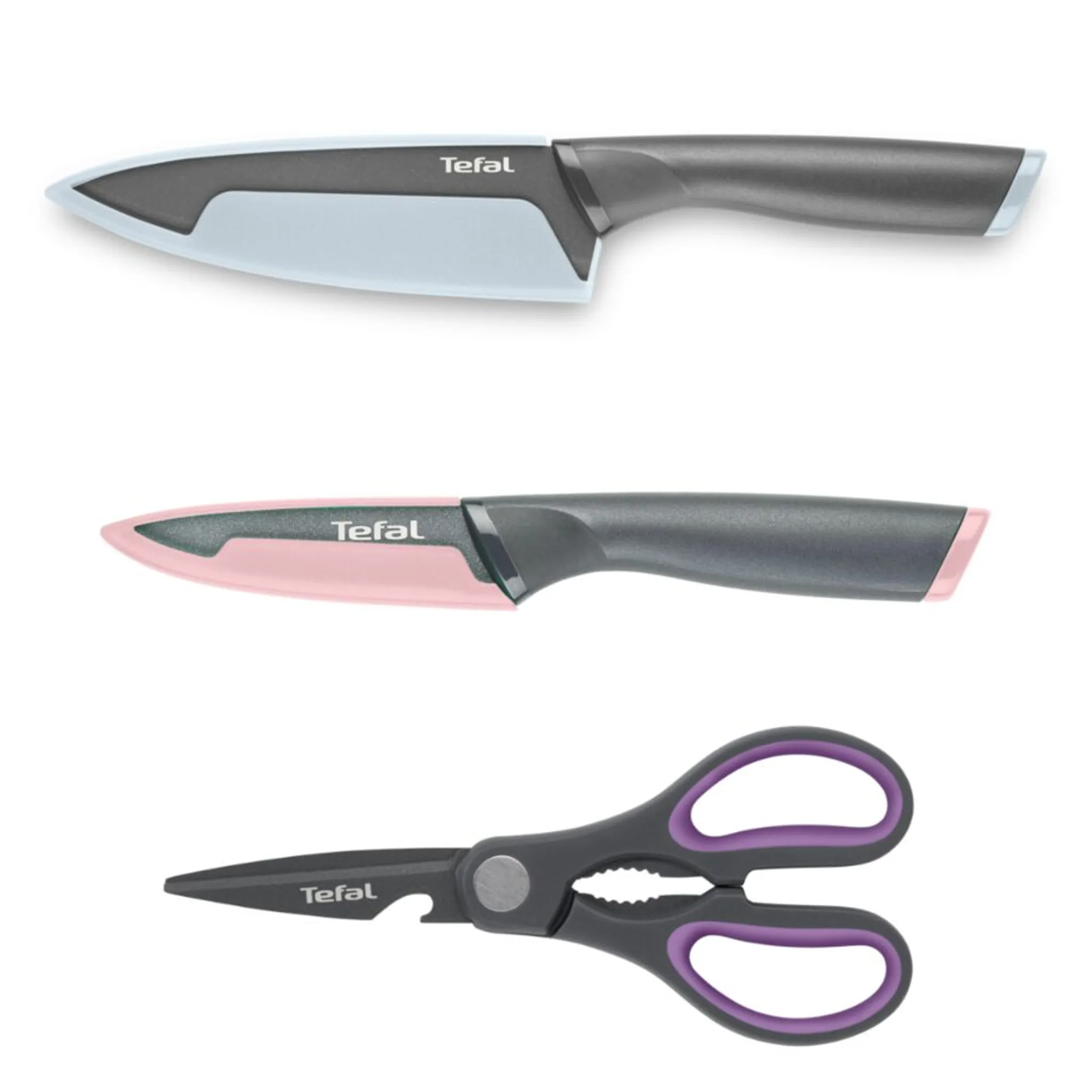 Набор ножей Tefal Slicy 3 предмета K4319304 фото