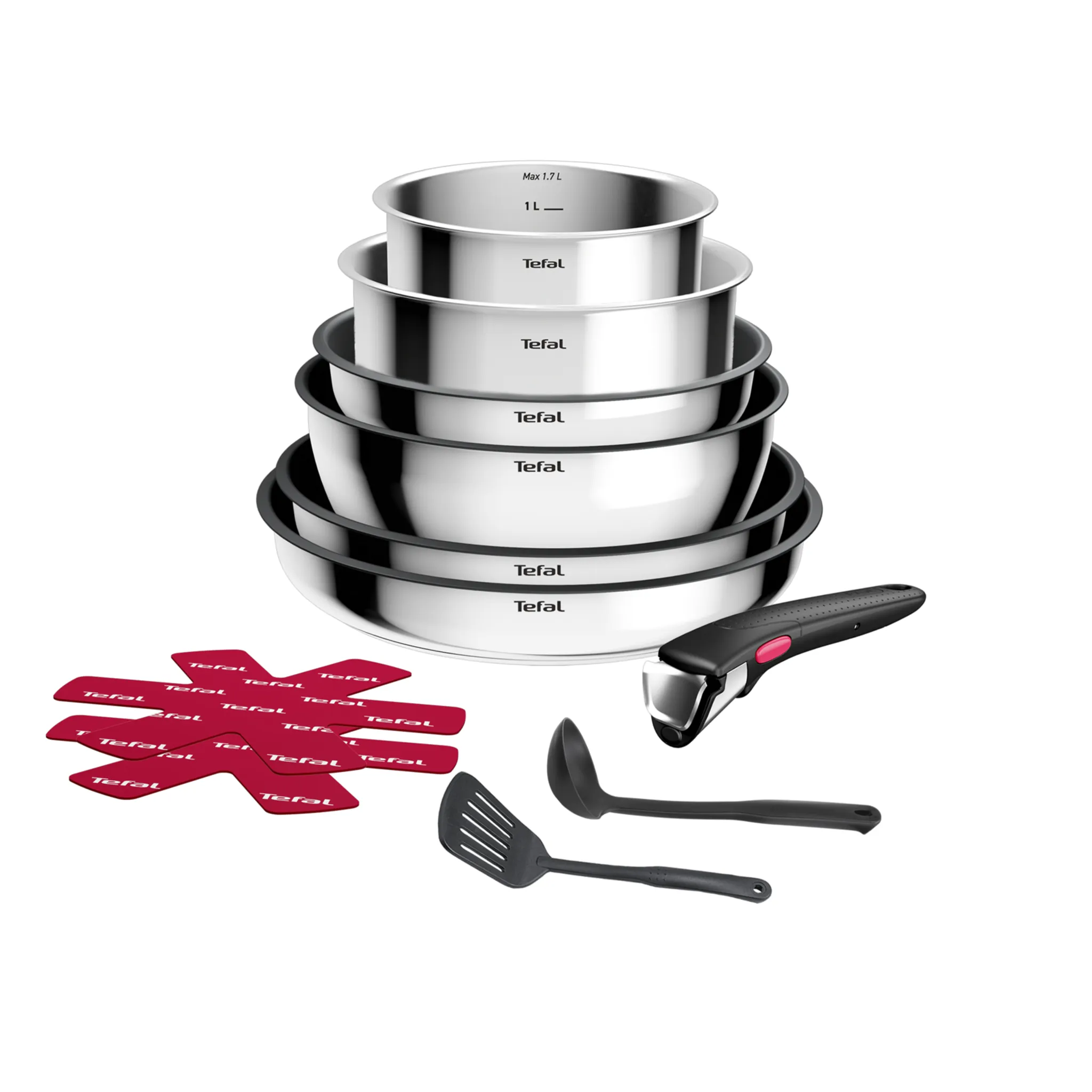 Набор посуды Tefal Ingenio Cook Eat 11 предметов L881SB04