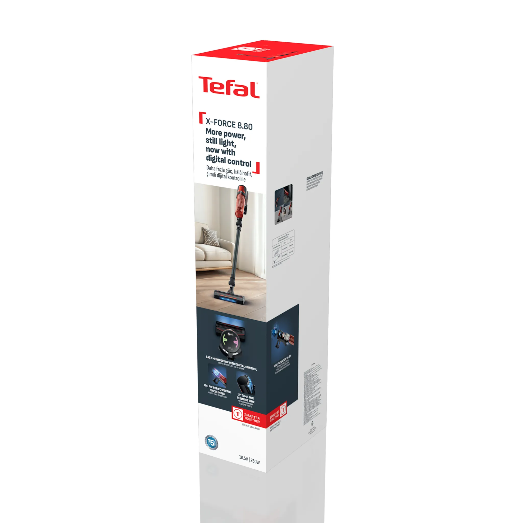 Беспроводной пылесос Tefal X-FORCE 8.80 TY1871E0