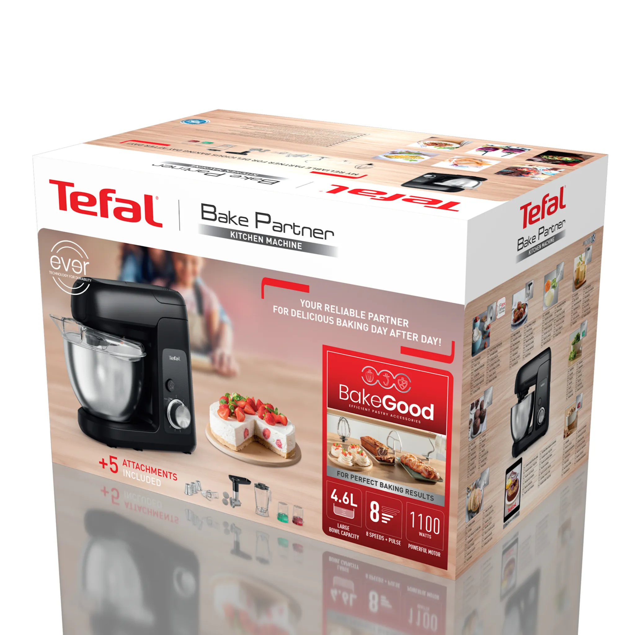 Кухонная машина Tefal Bake Partner QB522838