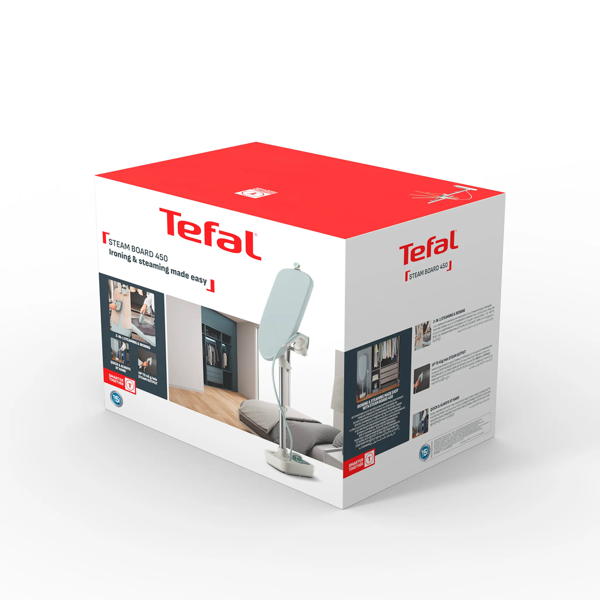 Паровая гладильная система Tefal Steam Board 450 QT1214E0