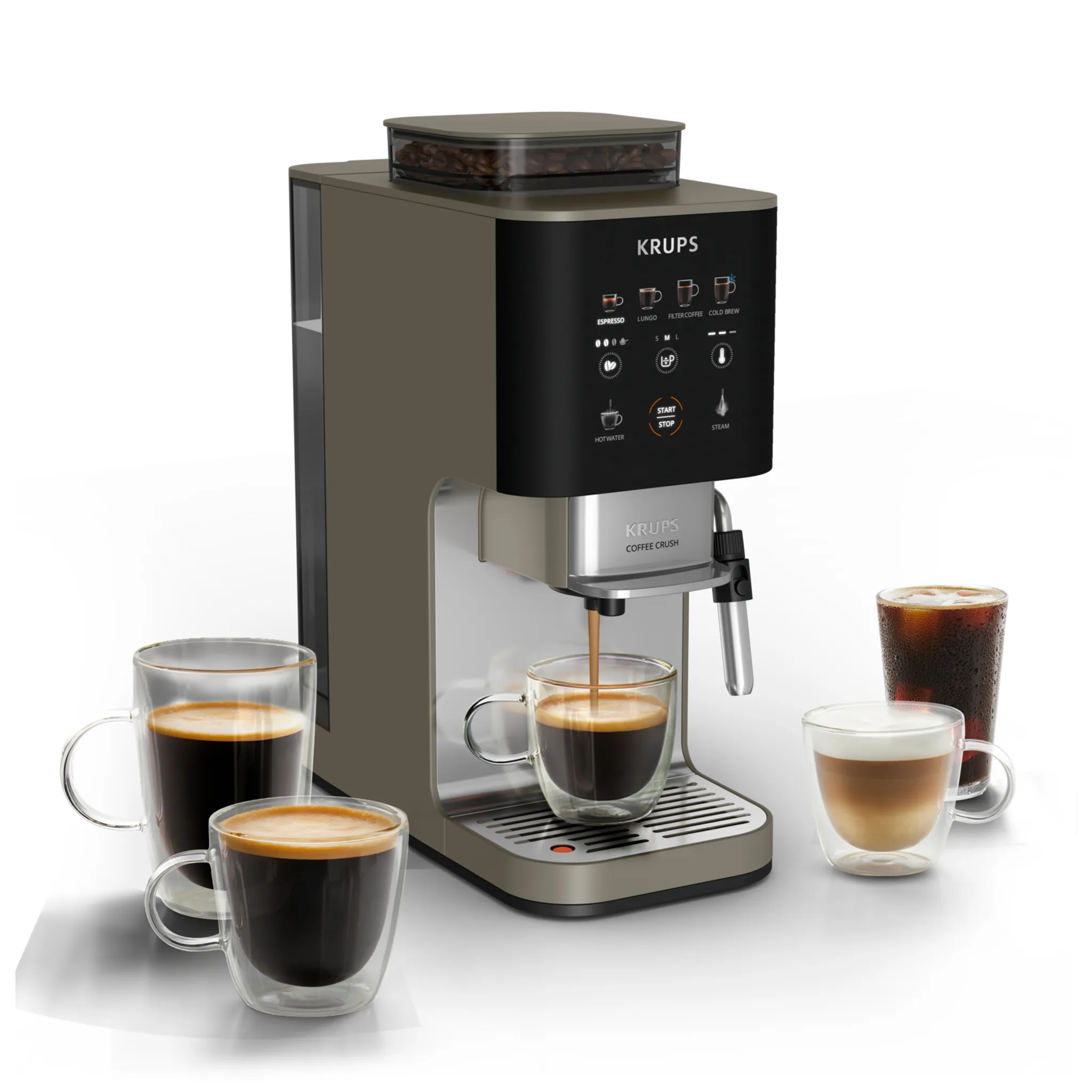 Кофемашина KRUPS Coffee Crush Experience