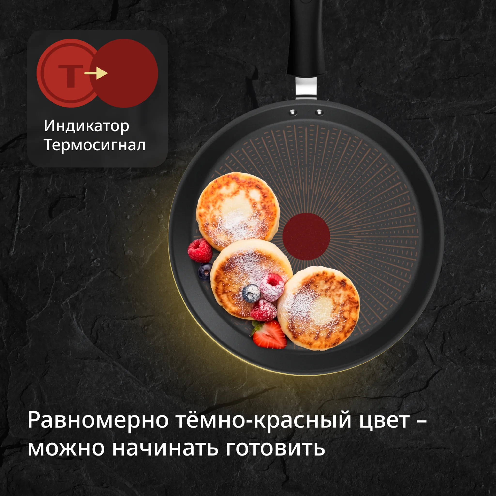 Блинная сковорода Tefal Excellence Fusion G3383802 25 см