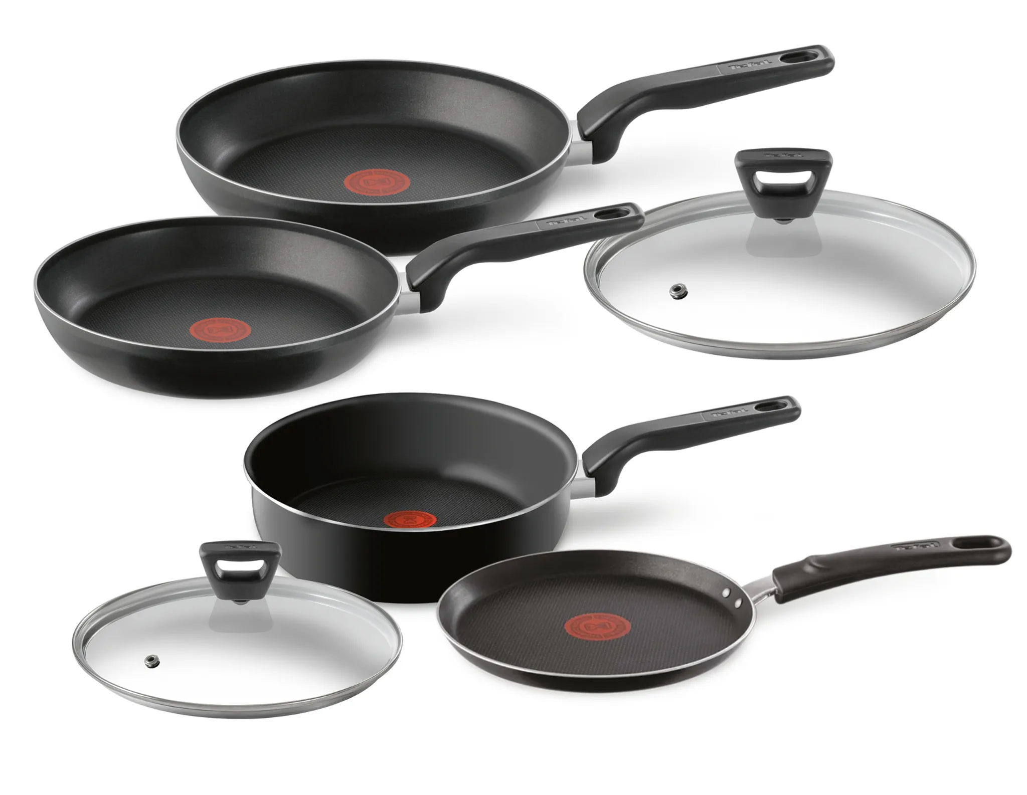 Набор посуды Tefal Essential 4 предмета 22/24/24/28 см 4251860