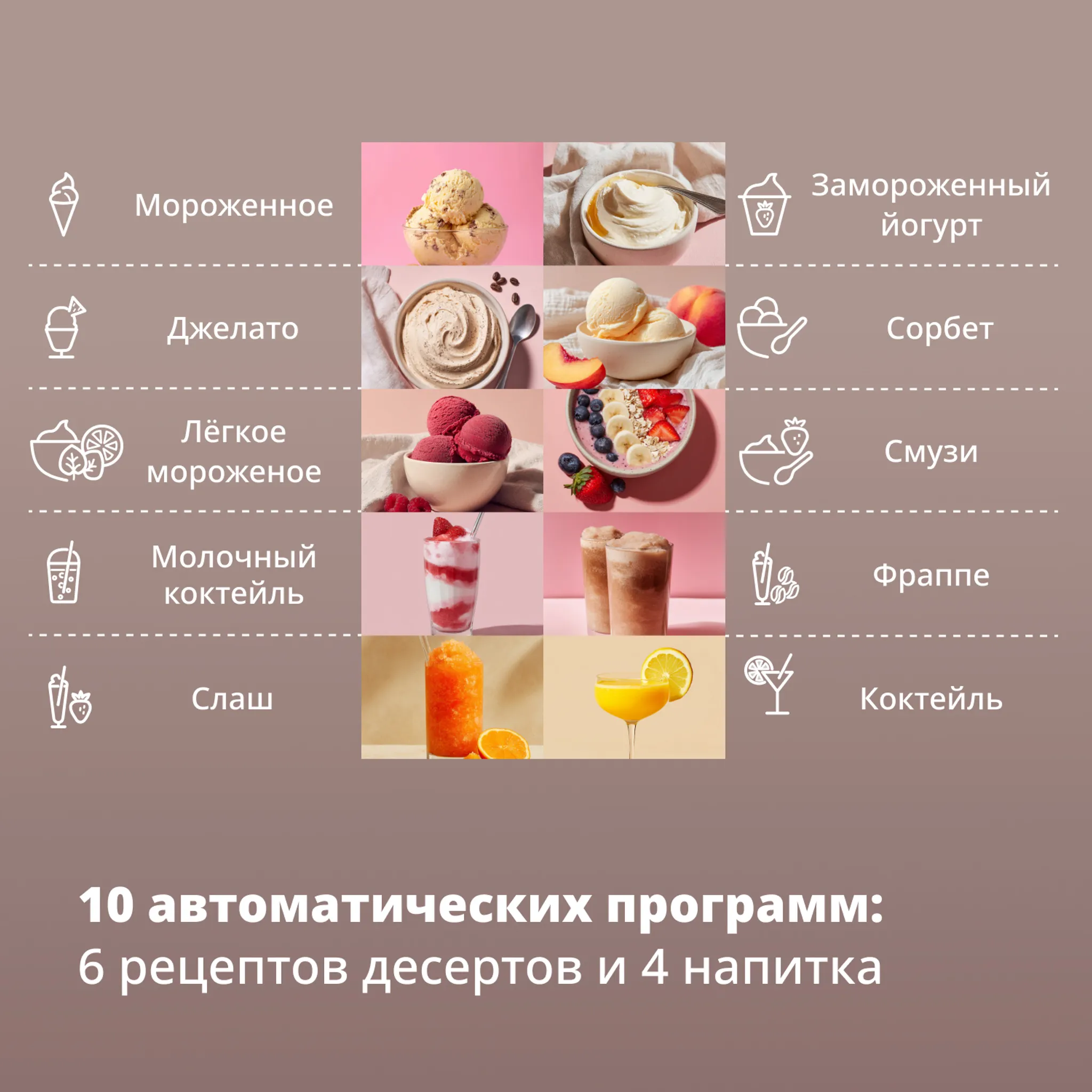 Мороженица Tefal Dolci IG602AE0 + Индукционная сковорода Tefal Duetto + G7320655