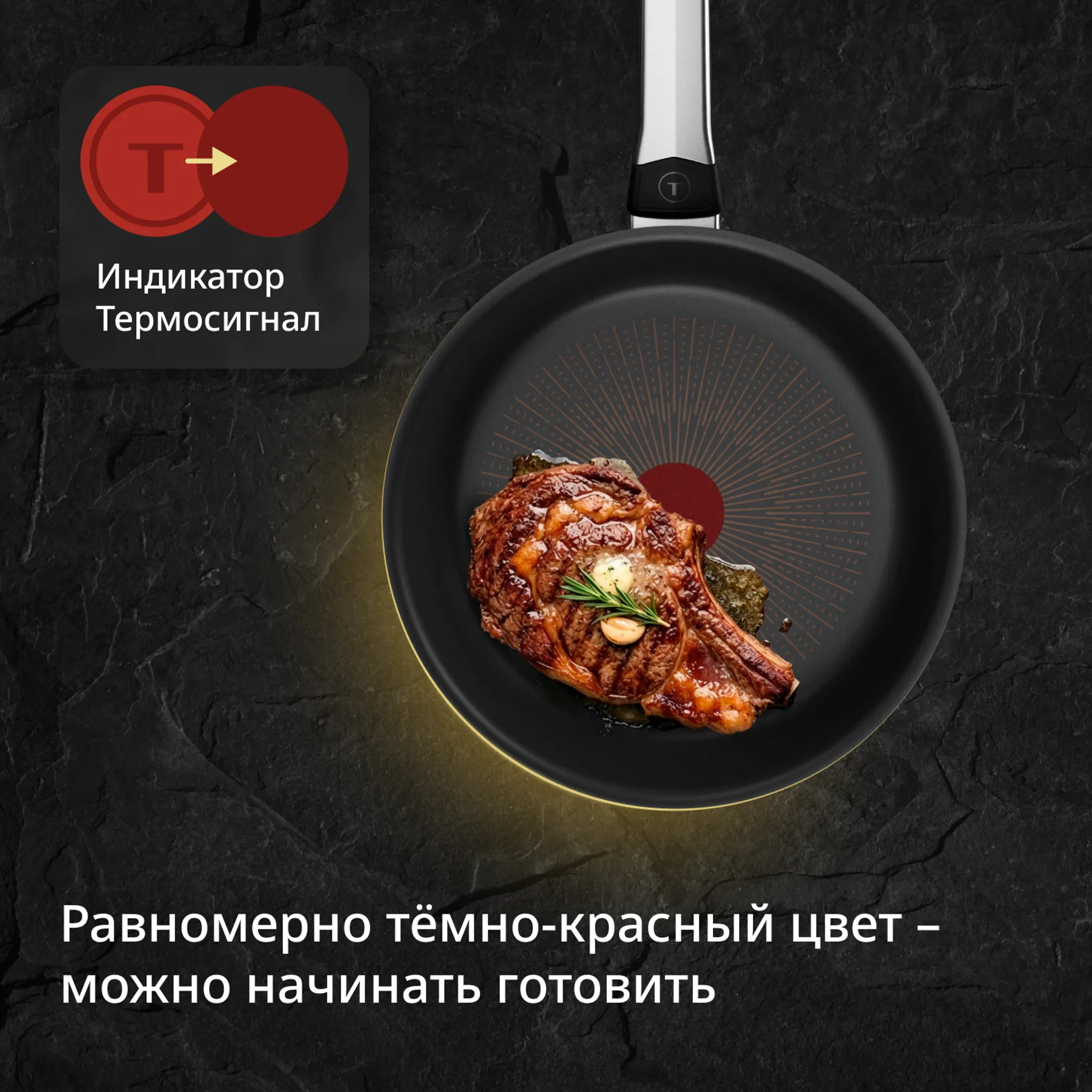 Набор сковород Tefal Excellence Fusion 2 предмета 24/28 см
