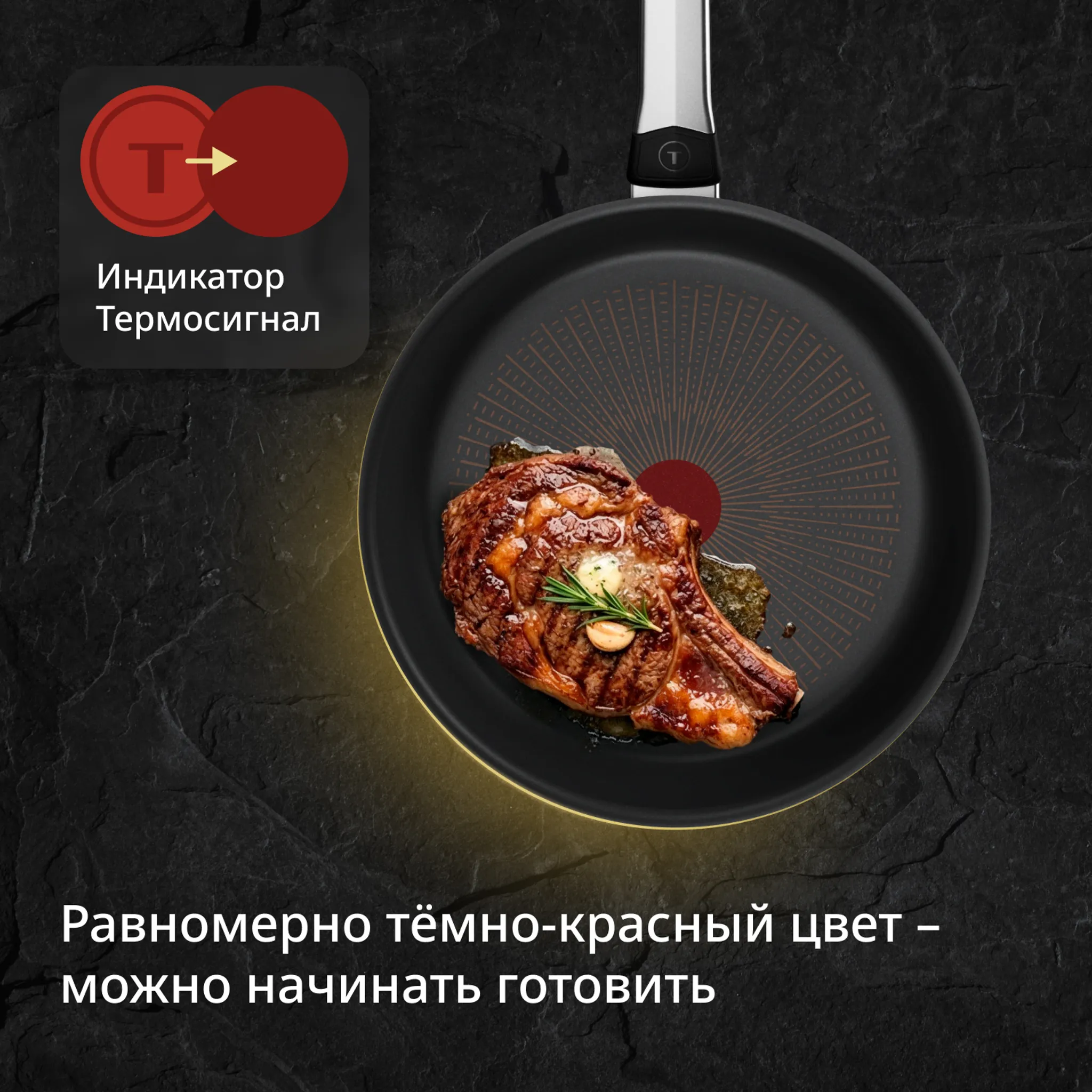 Набор индукционной посуды Tefal Excellence Fusion S 3 предмета 24/26/28 см