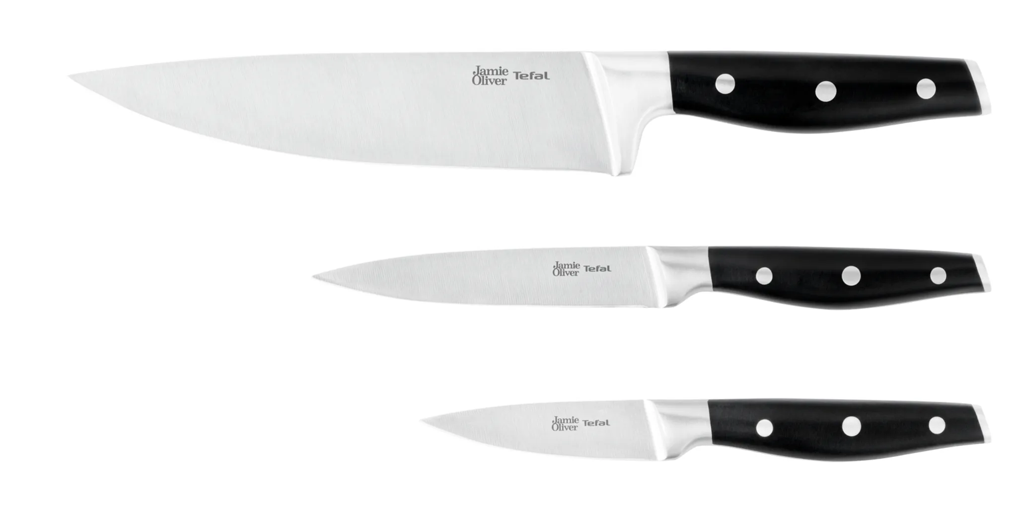 Набор ножей Tefal Jamie Oliver 3 предмета K2673S75