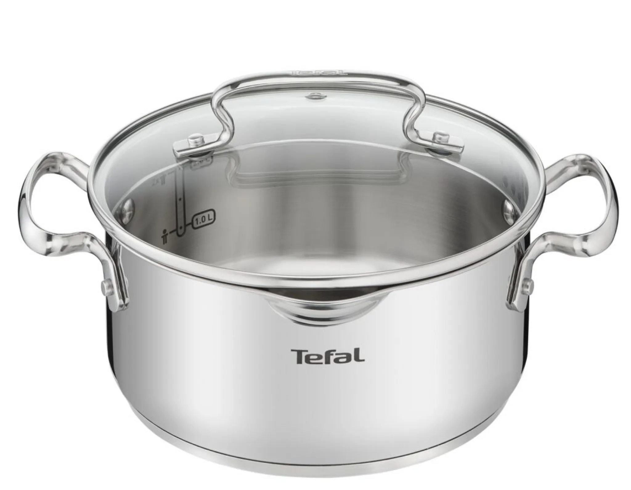 Индукционная сковорода Tefal Duetto + 24 см G7320455 + Кастрюля с крышкой Tefal Duetto+ 2.9 л
