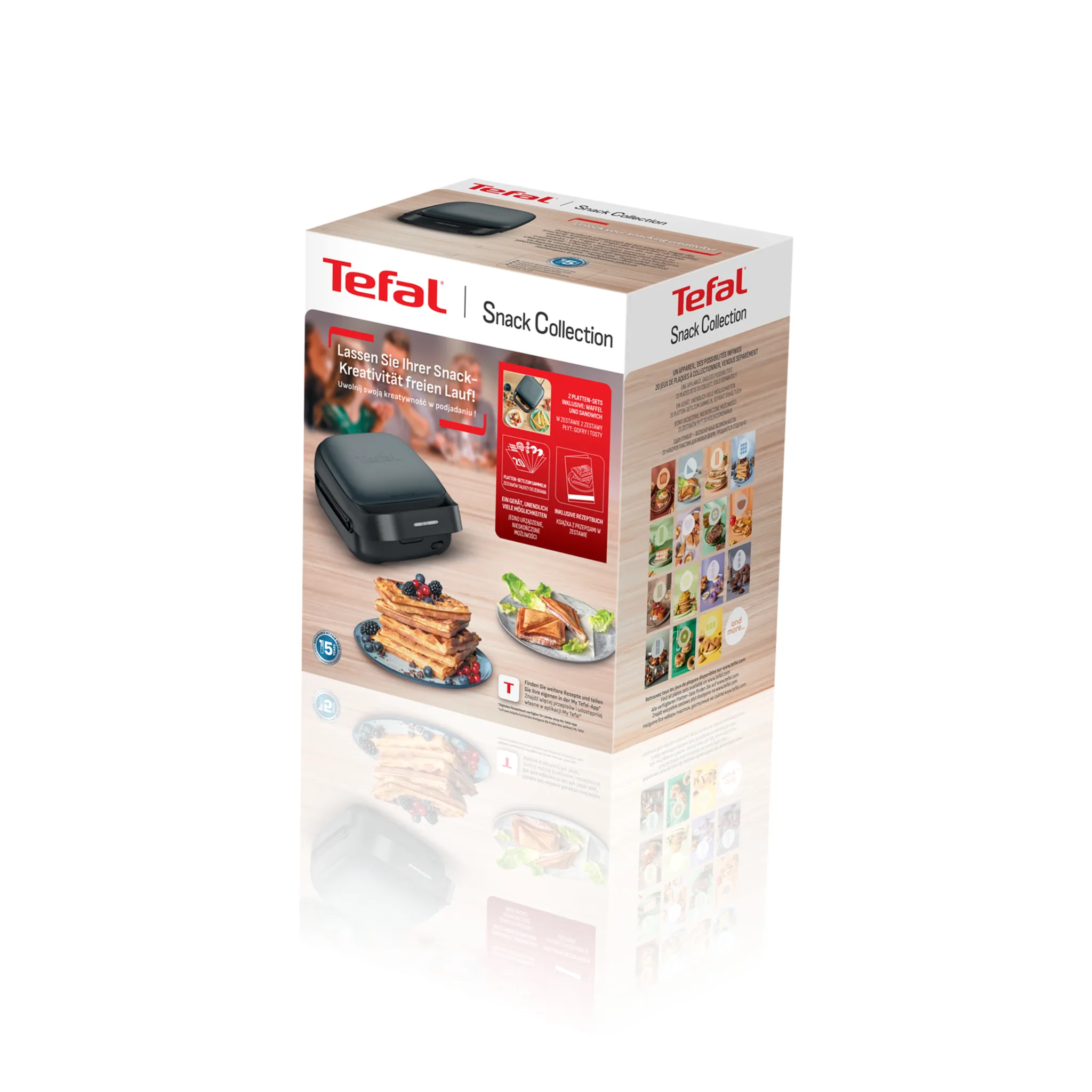 Сэндвичница Tefal Snack Collection SW862BF0