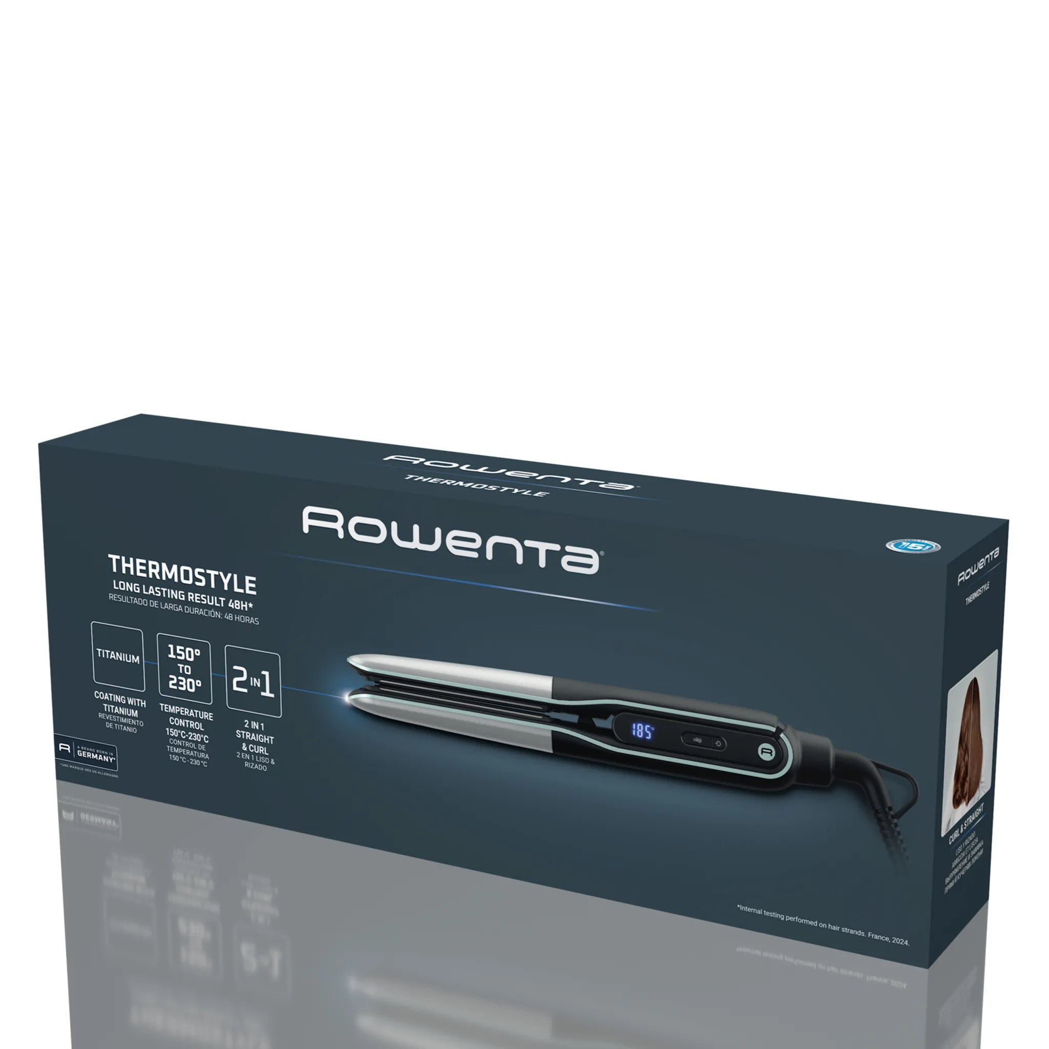 Выпрямитель для волос Rowenta Thermostyle 2 в 1