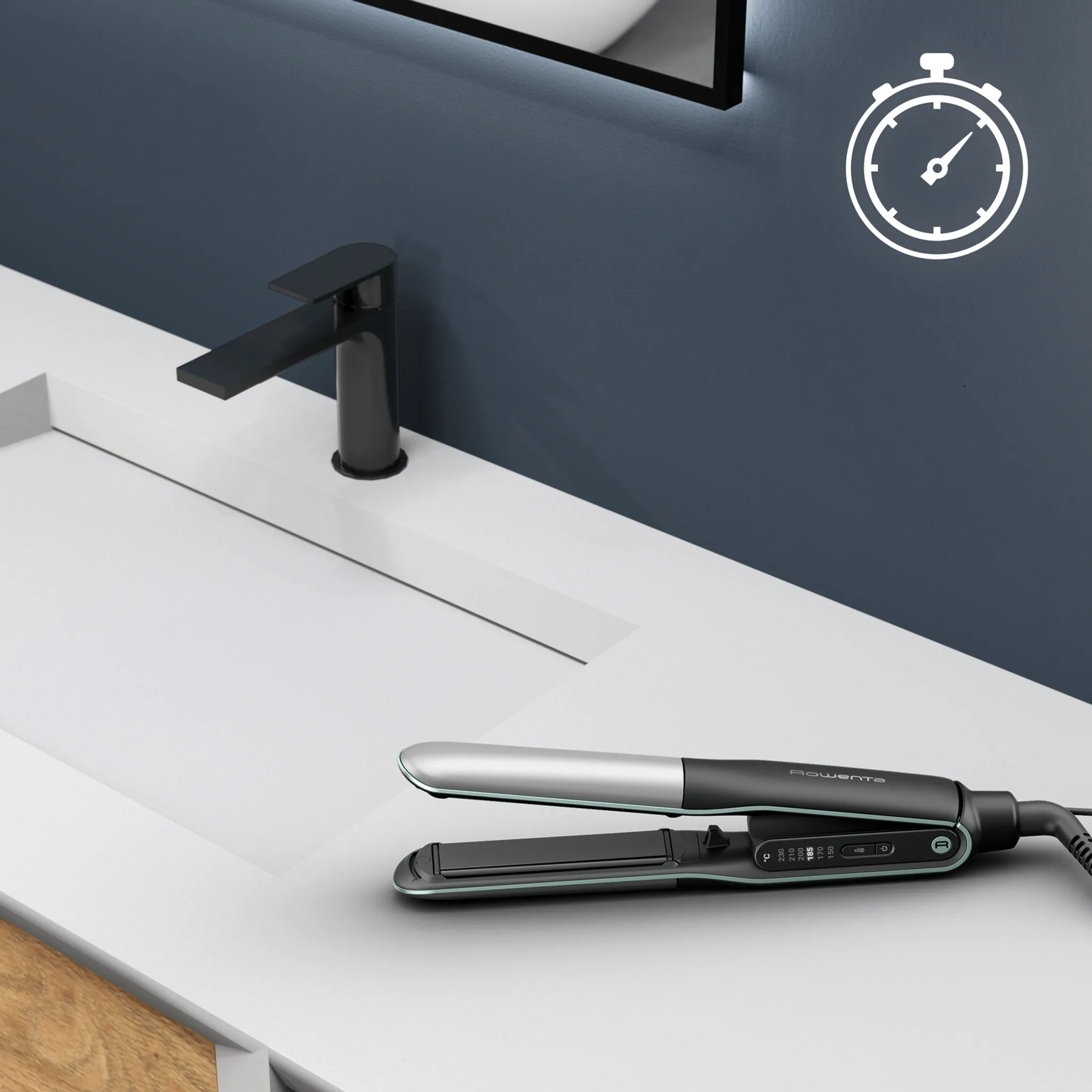 Выпрямитель для волос Rowenta Thermostyle 2 в 1