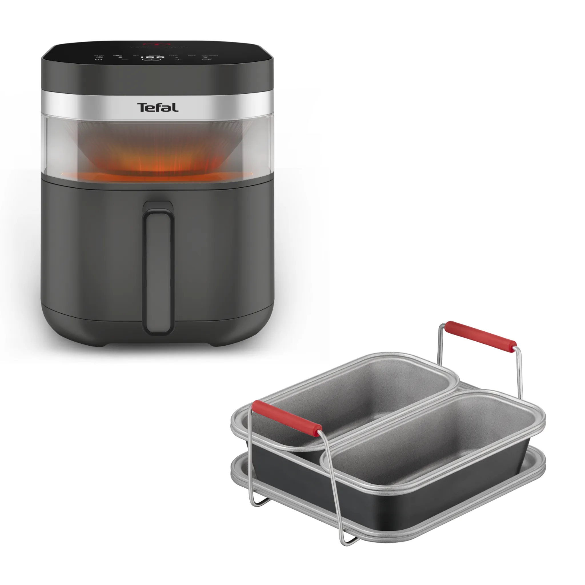 Аэрогриль Tefal Easy Fry Infrared EY832HE0 + Набор аксессуаров J701S544
