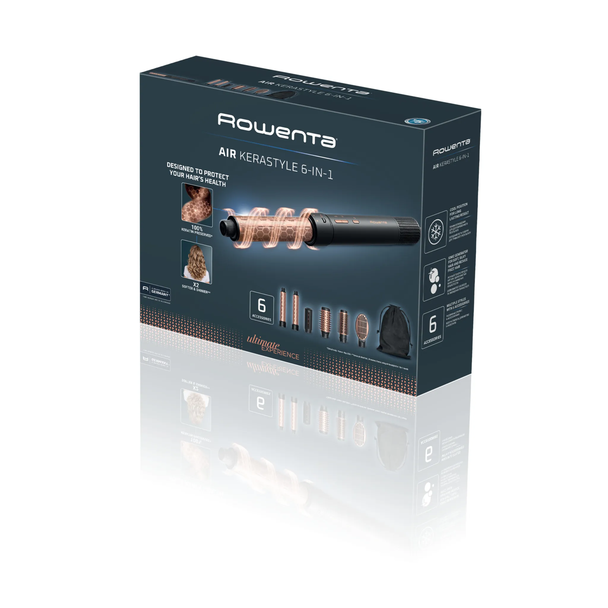 Мультистайлер 6 в 1 Rowenta Air KeraStyle