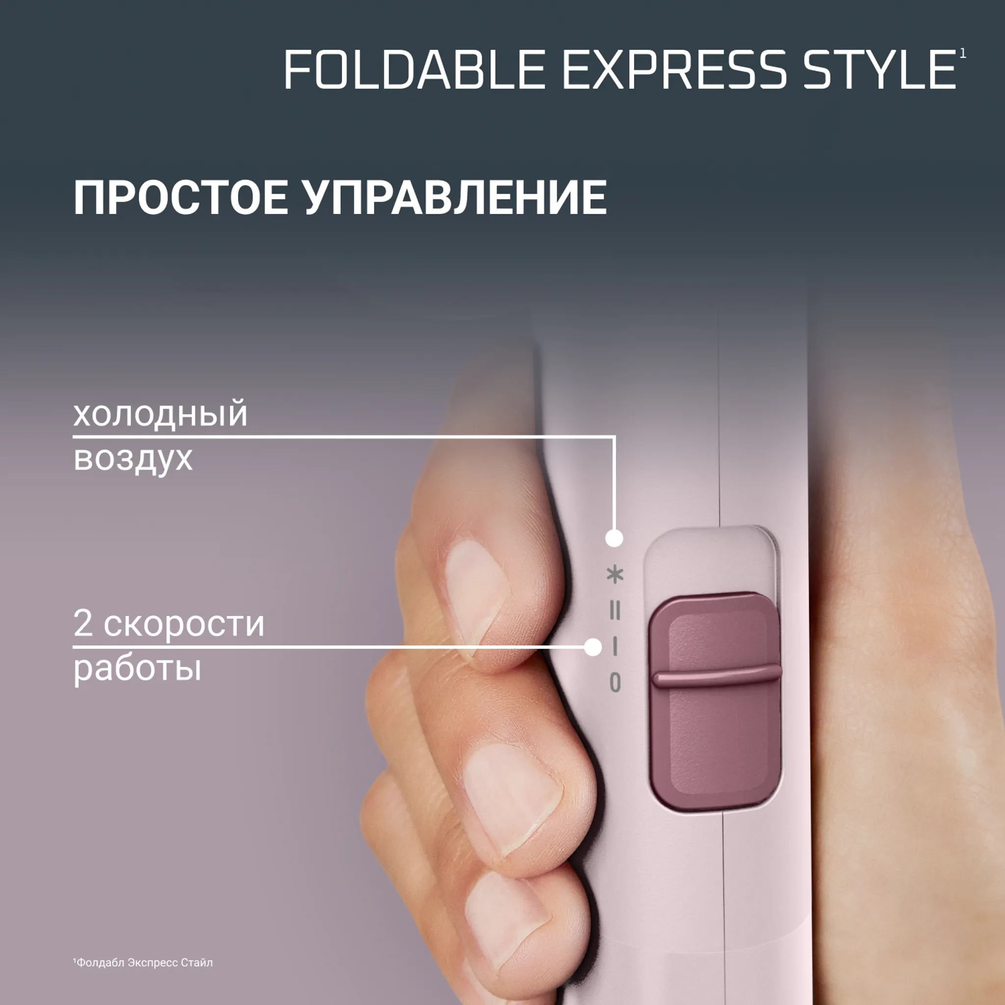 Фен дорожный Rowenta Express Style